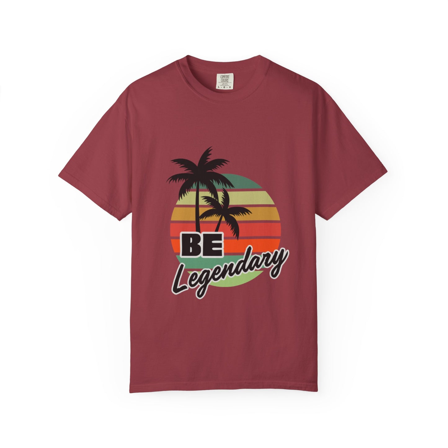 Be Legendary Unisex "Palm Sunday" Garment-Dyed T-Shirt - Perfect for Summer Vibes