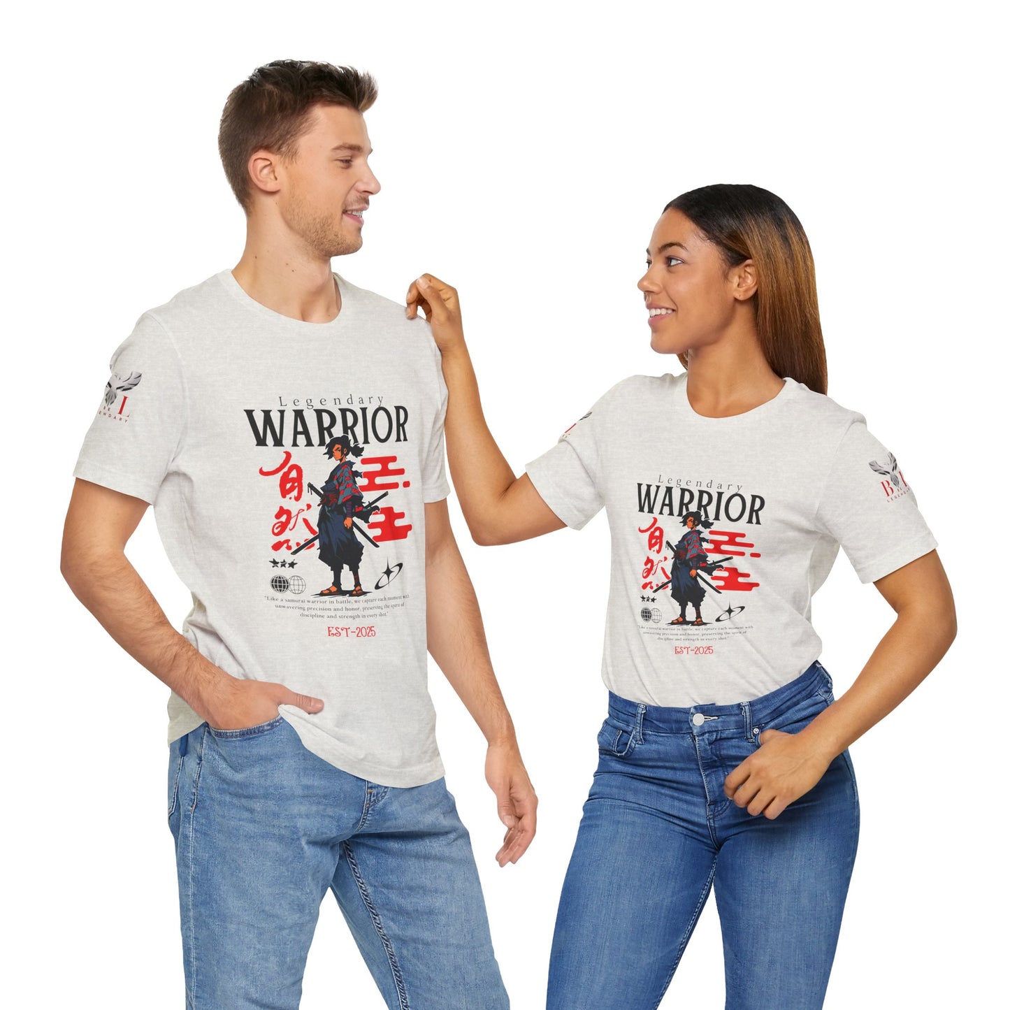 Be Legendary "Samurai Warrior" Unisex Tee – Legendary 2025 Graphic T-Shirt