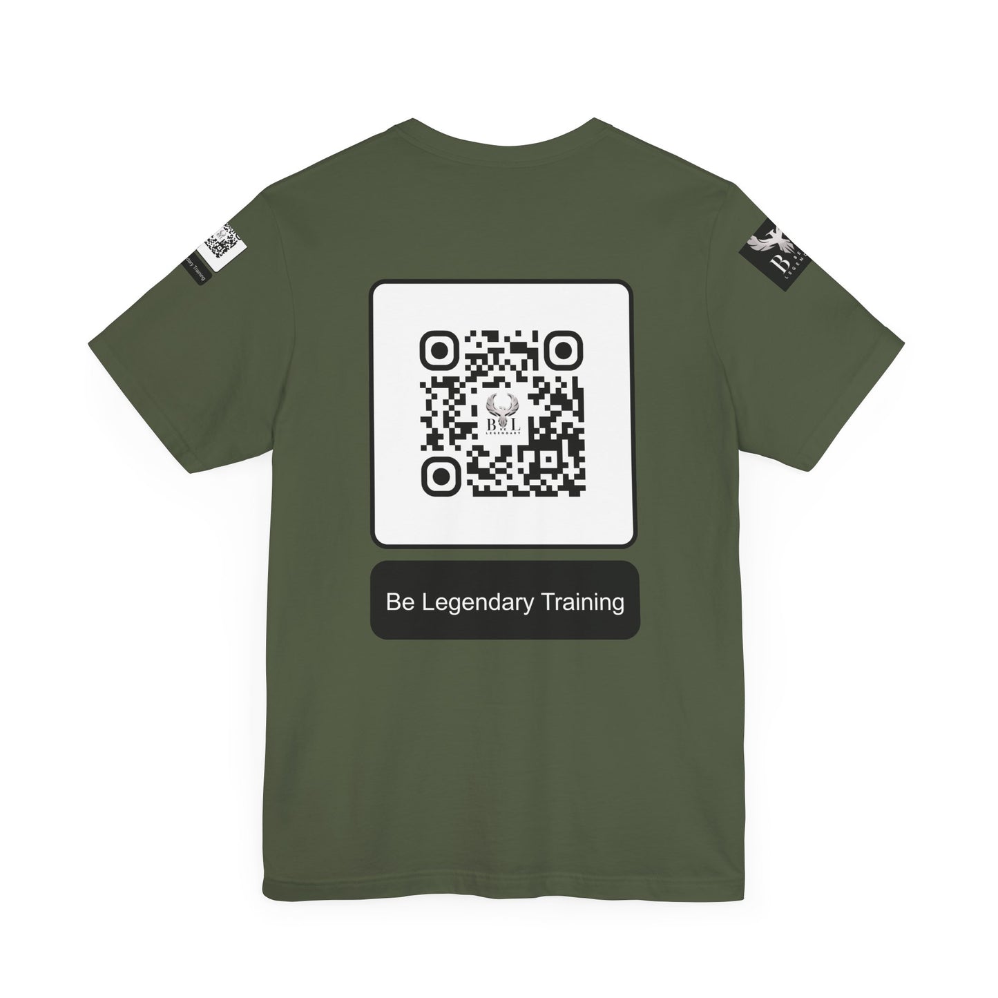 Be Legendary "Heavens View" Vibes Unisex Short Sleeve Tee - Retro Palm Tree Design