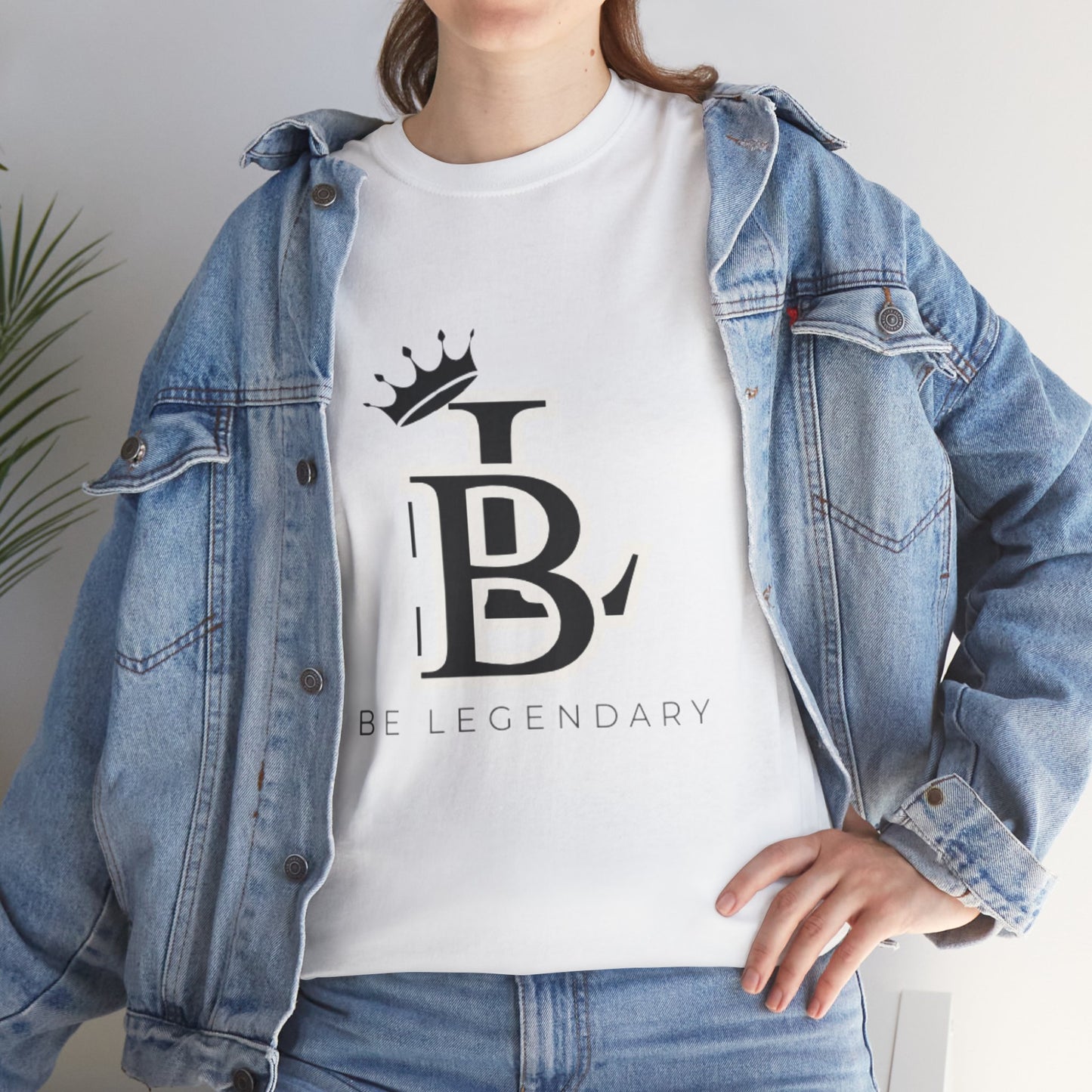 Be Legendary "Second Coming" Unisex Heavy Cotton Tee - Graphic T-Shirt for Inspiration and Motivation