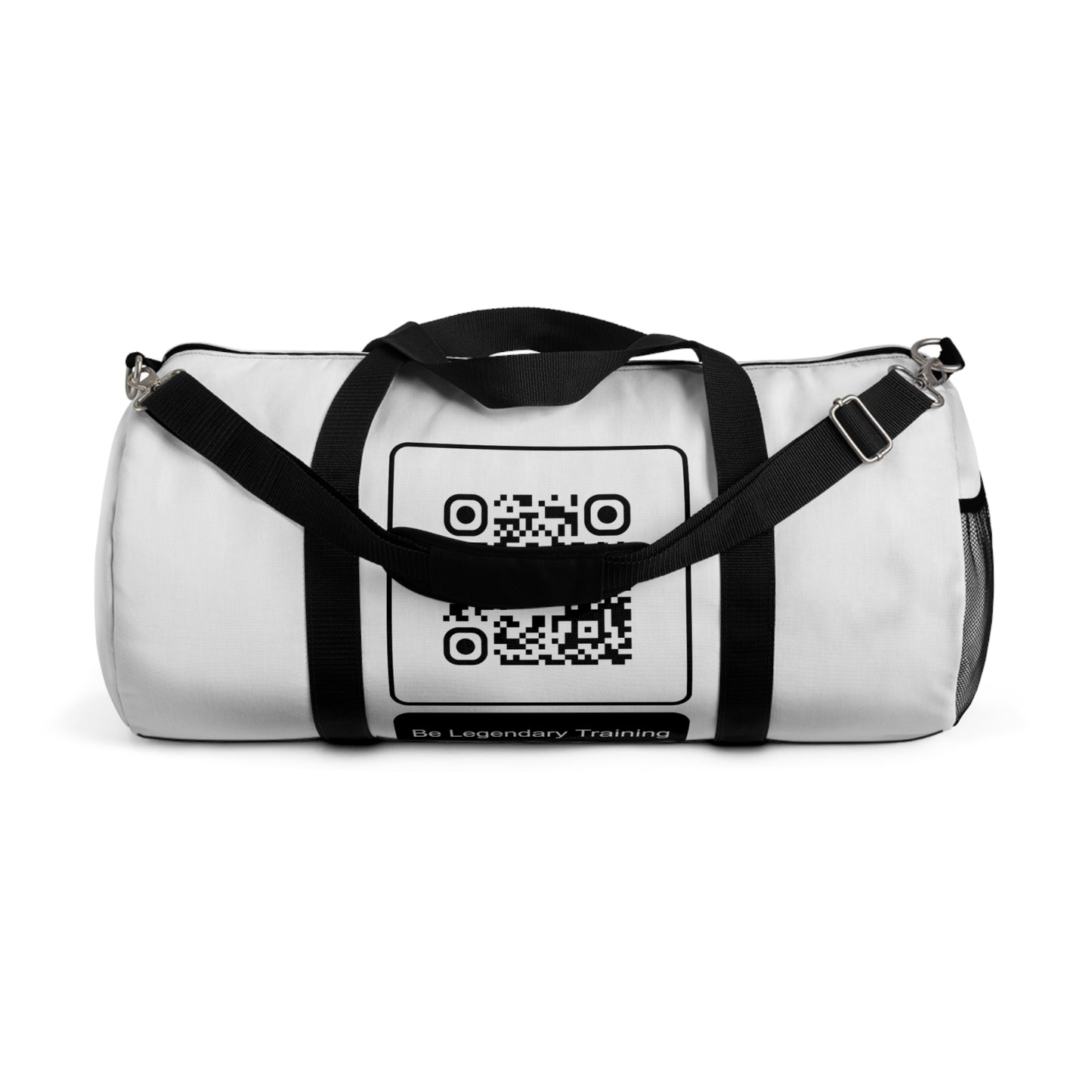 Be Legendary Training Duffel Bag - Stylish Gym & Travel Bag with QR Code