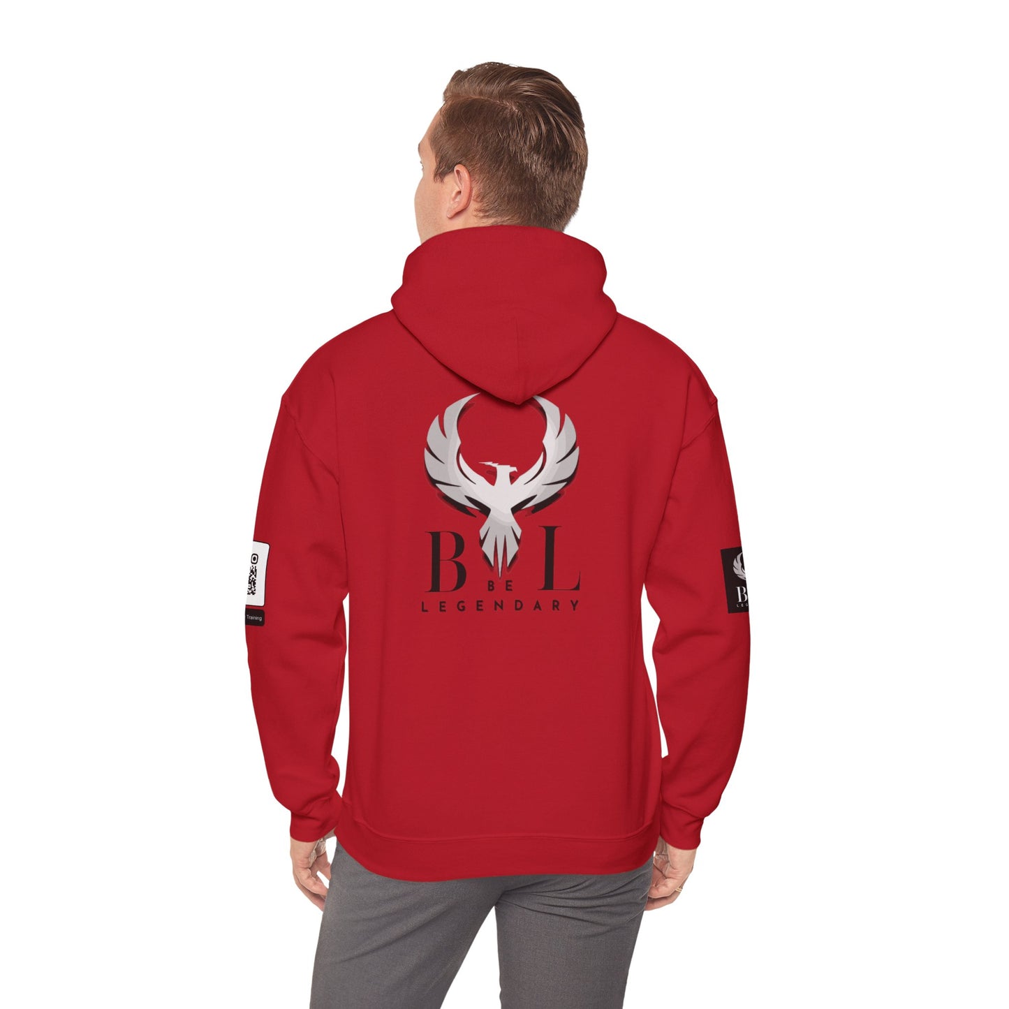 Be Legendary Unisex "The Statement" Heavy Blend Hoodie - Empowering Streetwear for Everyday Style