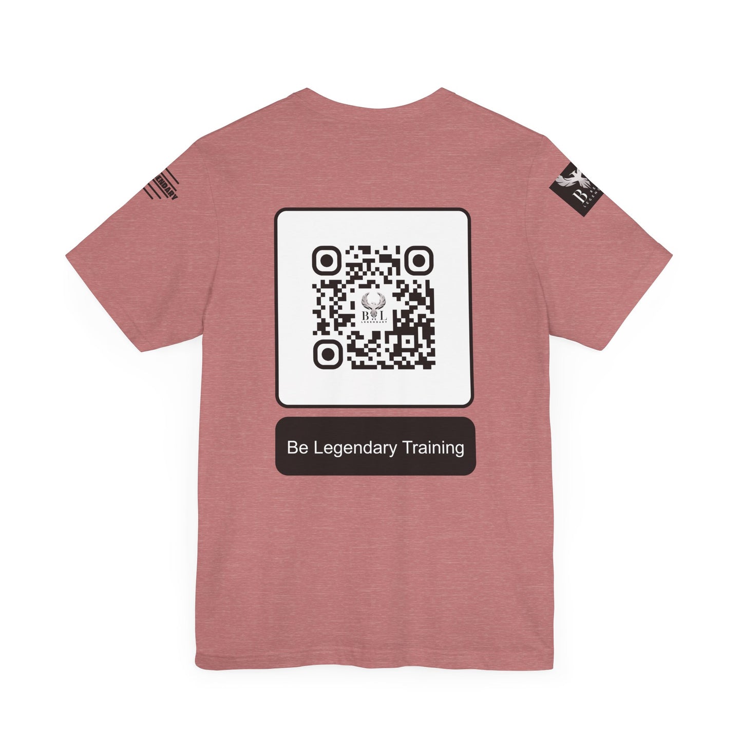 Be Legendary "Push It" Motivational Short Sleeve Tee - 'Push Your Limit'