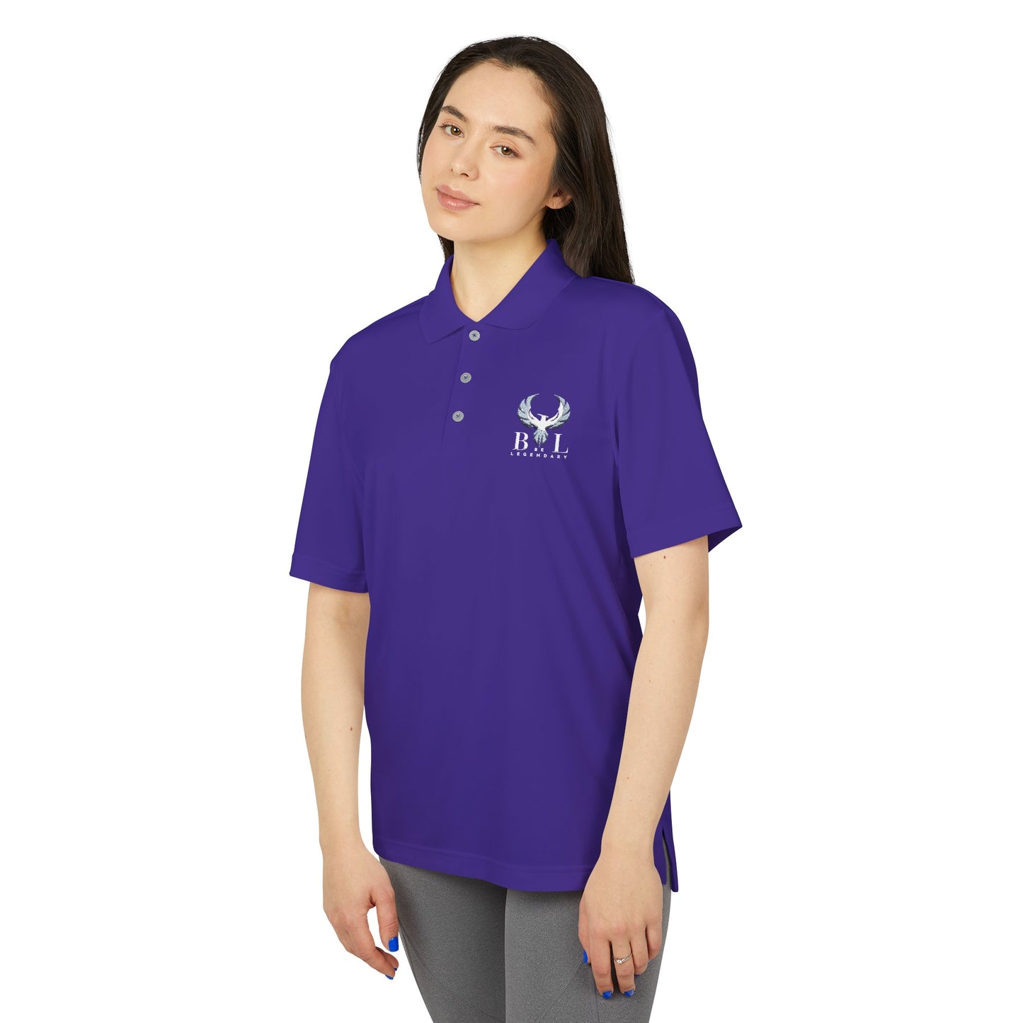 Be Legendary " Joint Venture" Adidas Unisex Performance Polo - Stylish Athletic Wear for Active Lifestyle