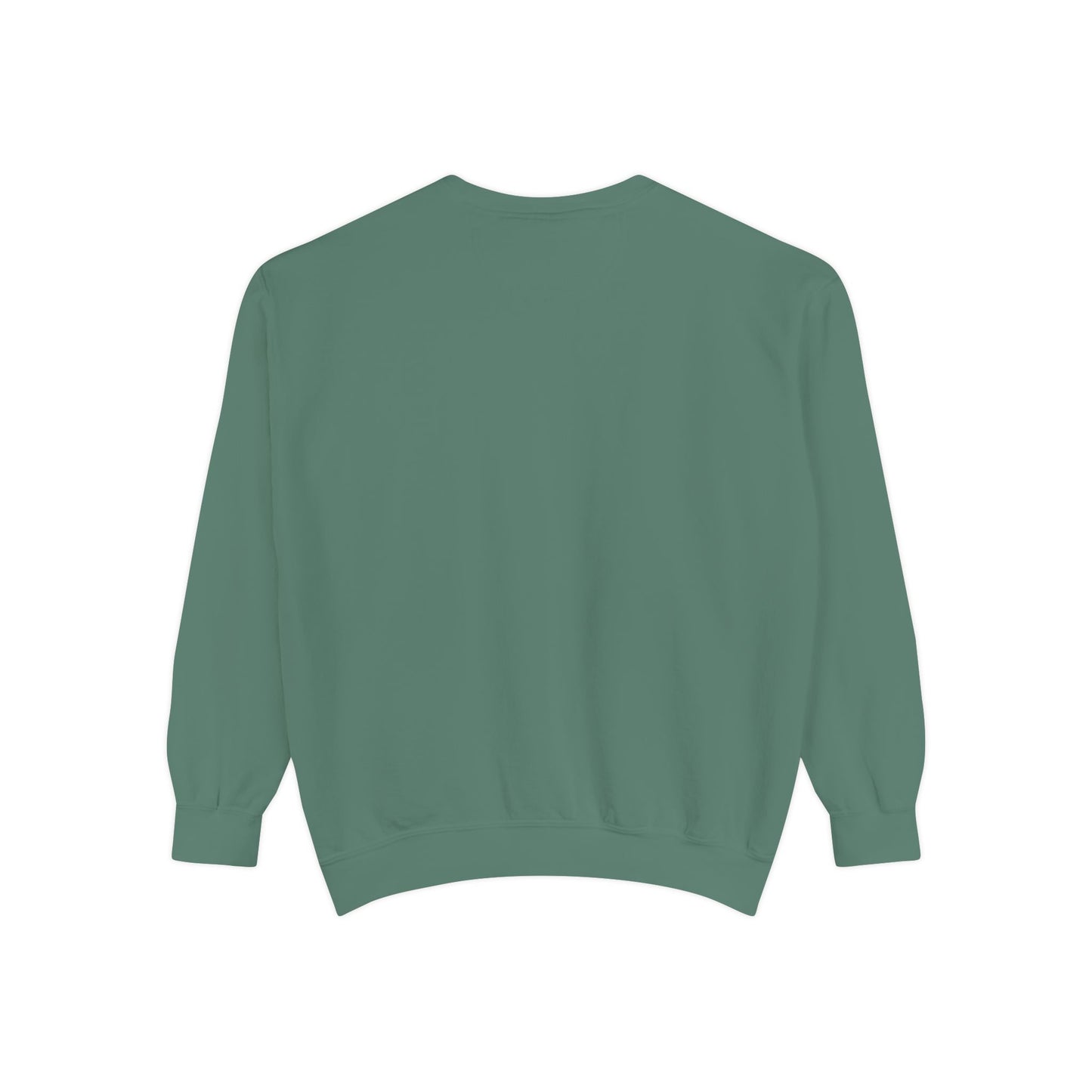 Be Legendary Unisex Garment-Dyed Sweatshirt with Elegant Graphic Design