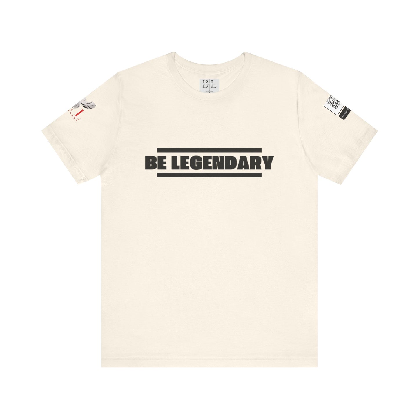 BE LEGENDARY "繁盛 幸運" Hanse Kouun Edition. Unisex Short Sleeve Tee, Graphic T-Shirt, Anime Art Apparel, Casual Wear, Gift for Him/Her