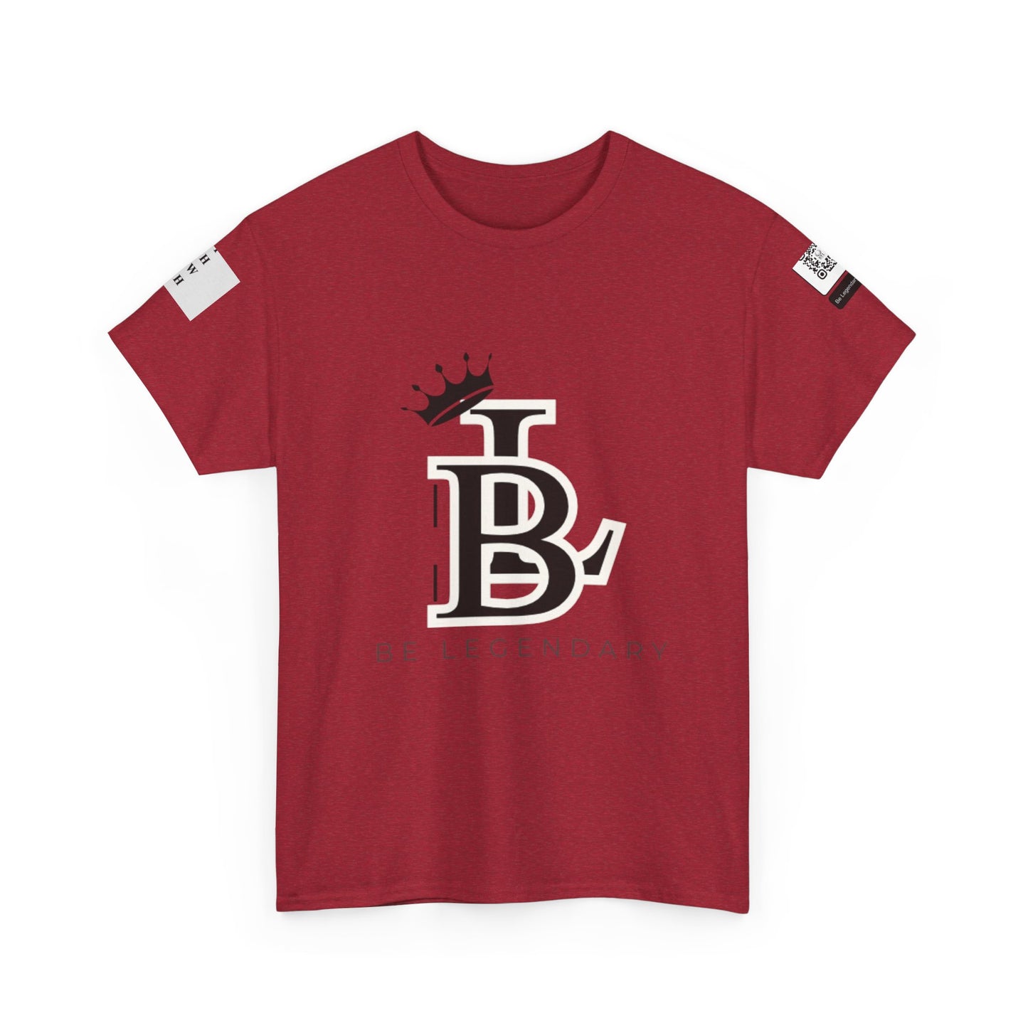 Copy of Be Legendary Unisex "King of Kings" Heavy Cotton Tee - Graphic T-Shirt for Inspiration and Motivation