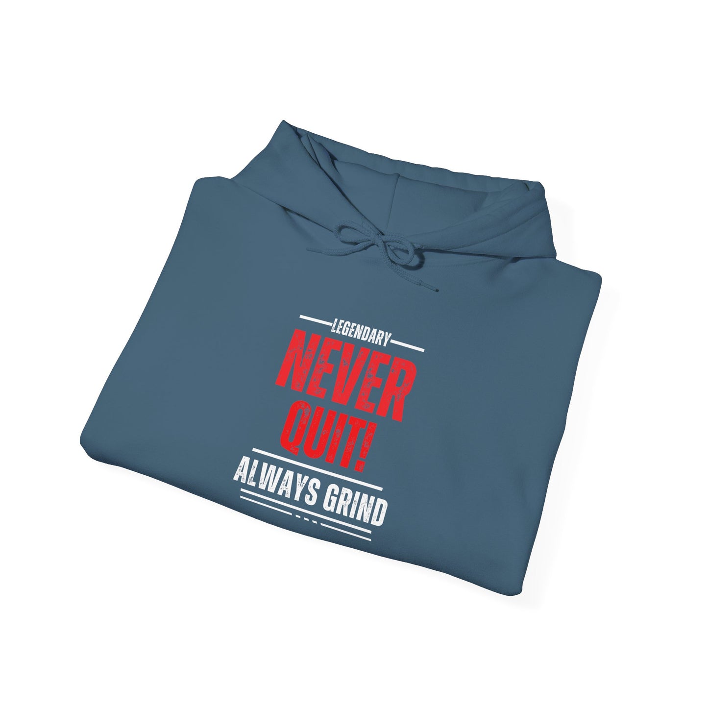 Be Legendary "American Mind State" Grind Hoodie - Unisex Heavy Blend™ Sweatshirt with Motivational Design