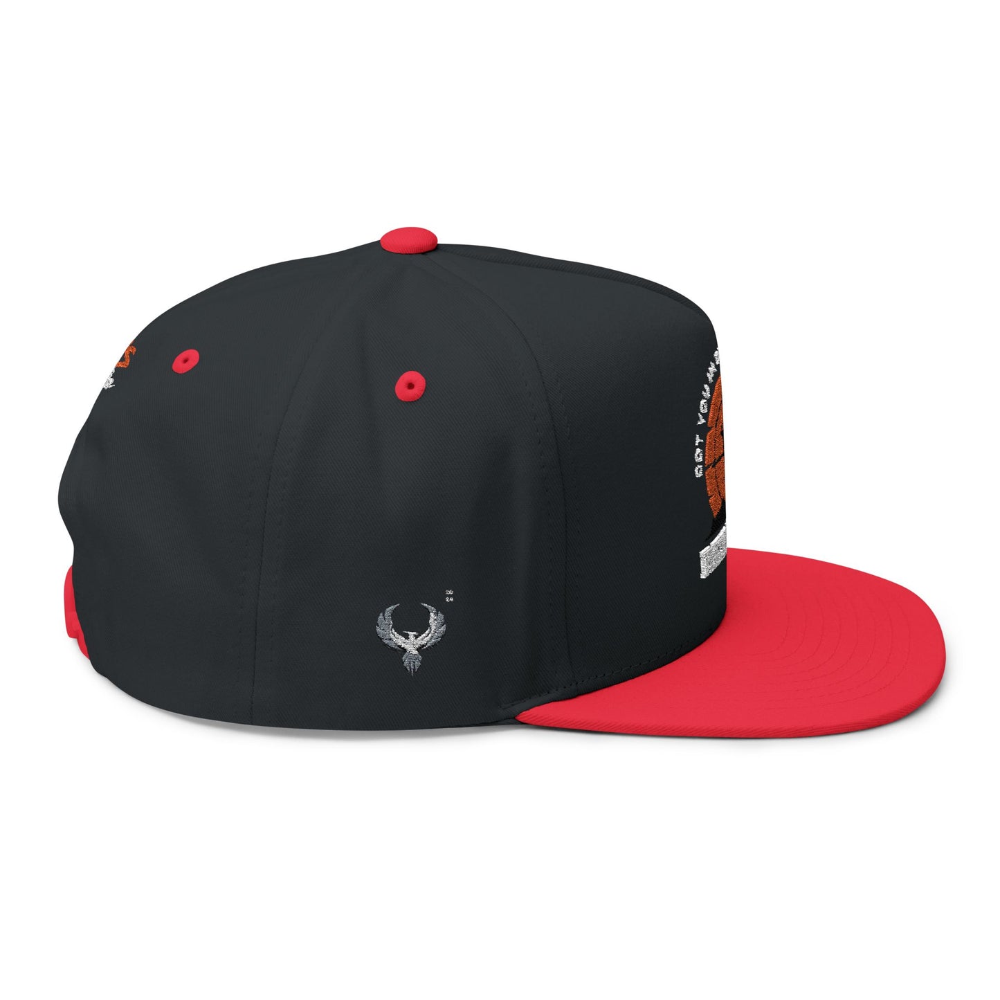 Be Legendary "War Games" Hunting Hat Embroidered Flat Bill Cap - Retro Reindeer Design