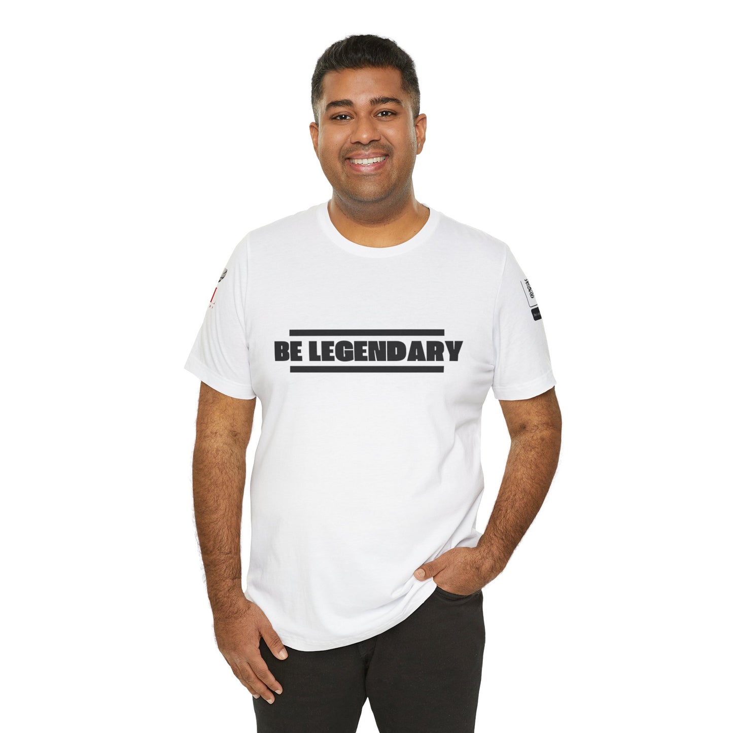 BE LEGENDARY "繁盛 幸運" Hanse Kouun Edition. Unisex Short Sleeve Tee, Graphic T-Shirt, Anime Art Apparel, Casual Wear, Gift for Him/Her