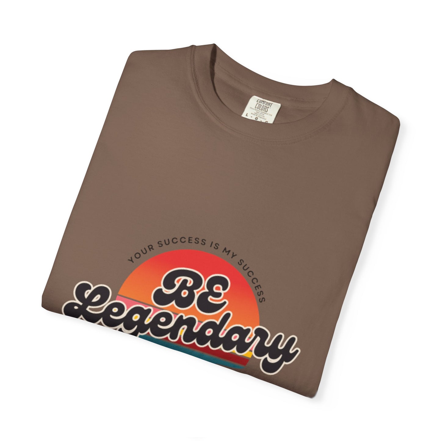 Be Legendary Unisex "Walk On Water" -Dyed T-Shirt – Motivational Tee for Success