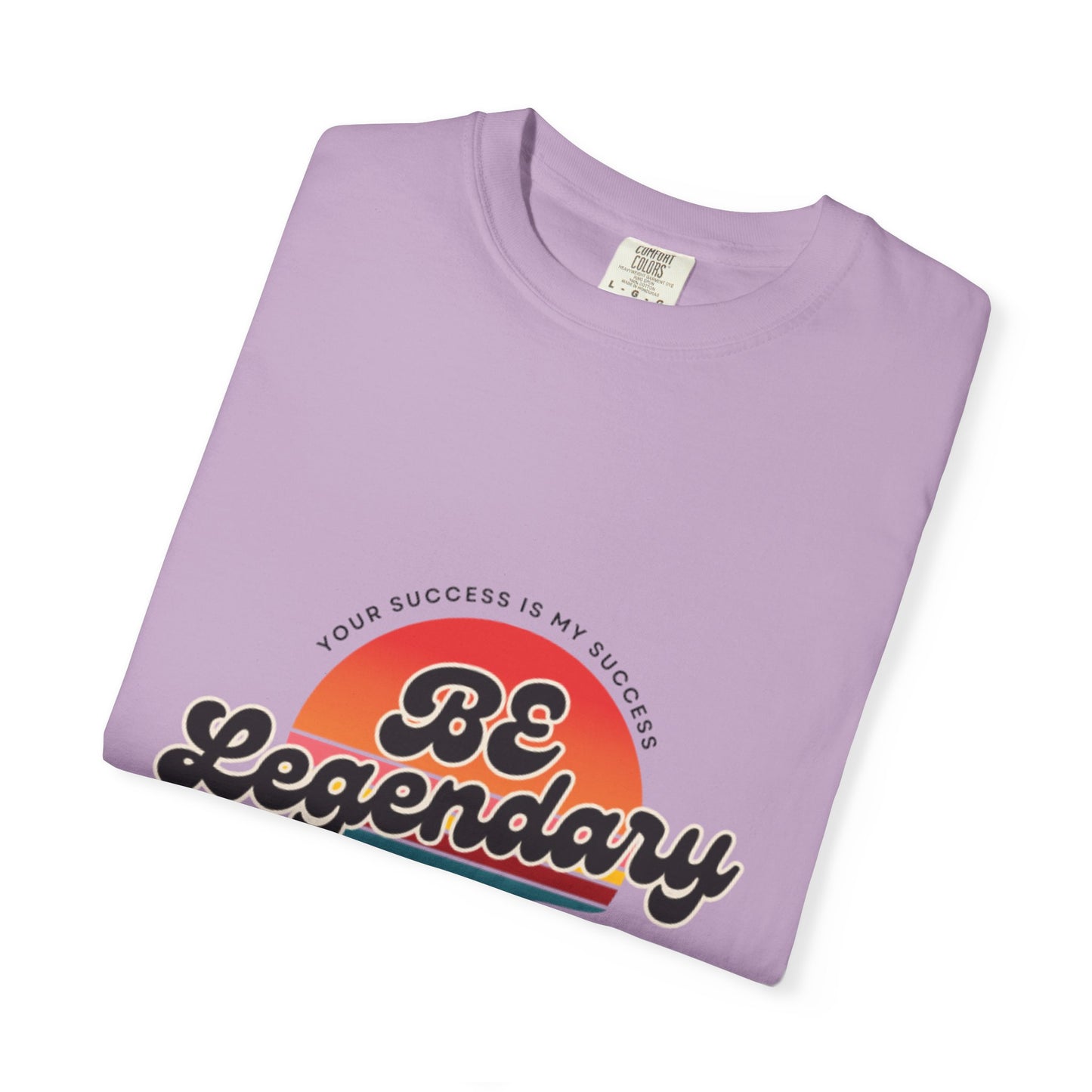 Be Legendary Unisex "Walk On Water" -Dyed T-Shirt – Motivational Tee for Success