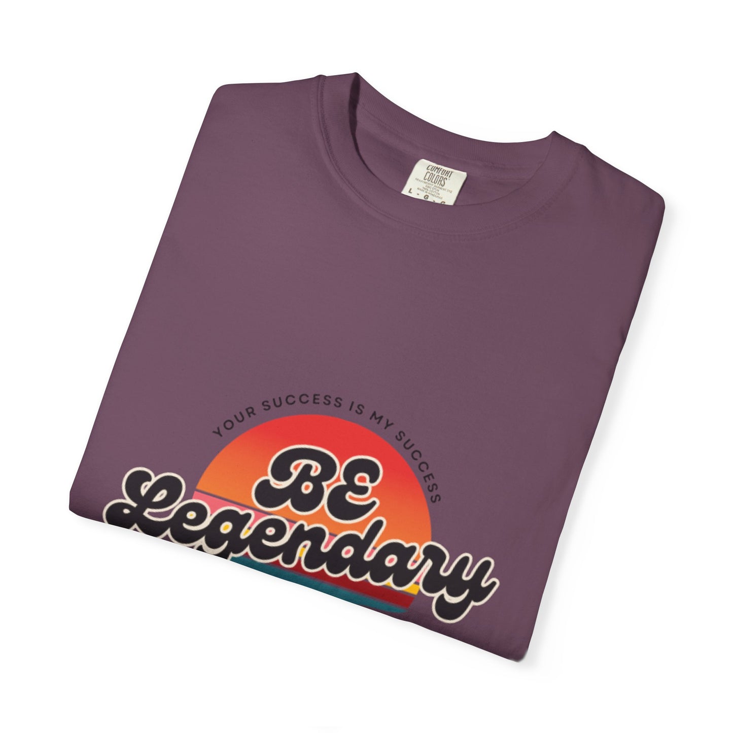 Be Legendary Unisex "Walk On Water" -Dyed T-Shirt – Motivational Tee for Success