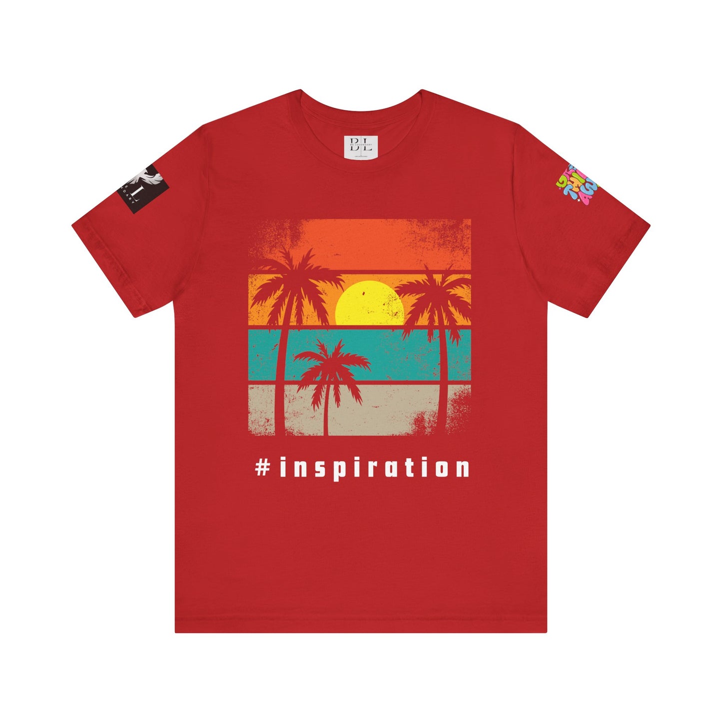 Be Legendary 'Dusk Till Damn" Sunset Inspiration Graphic Tee for Motivational Vibes