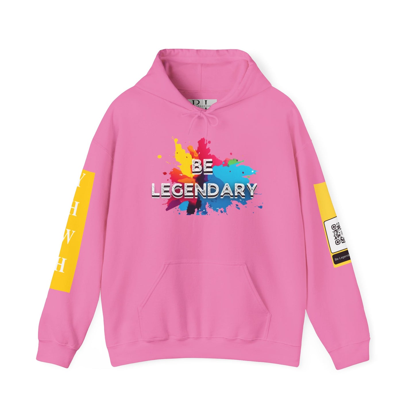 Be Legendary "The Passover" Hooded Sweatshirt - Unisex Heavy Blend with Colorful Splash Design