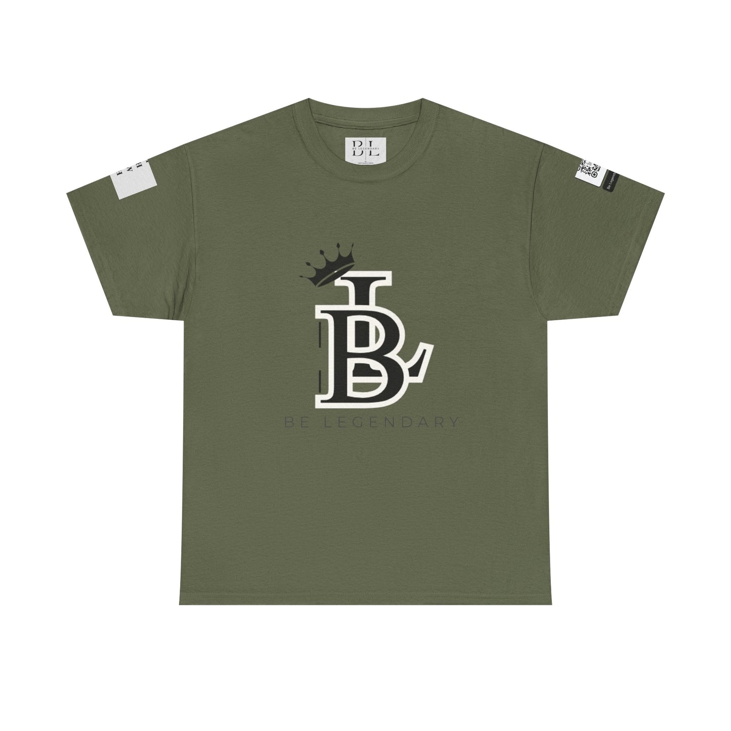 Be Legendary "Second Coming" Unisex Heavy Cotton Tee - Graphic T-Shirt for Inspiration and Motivation