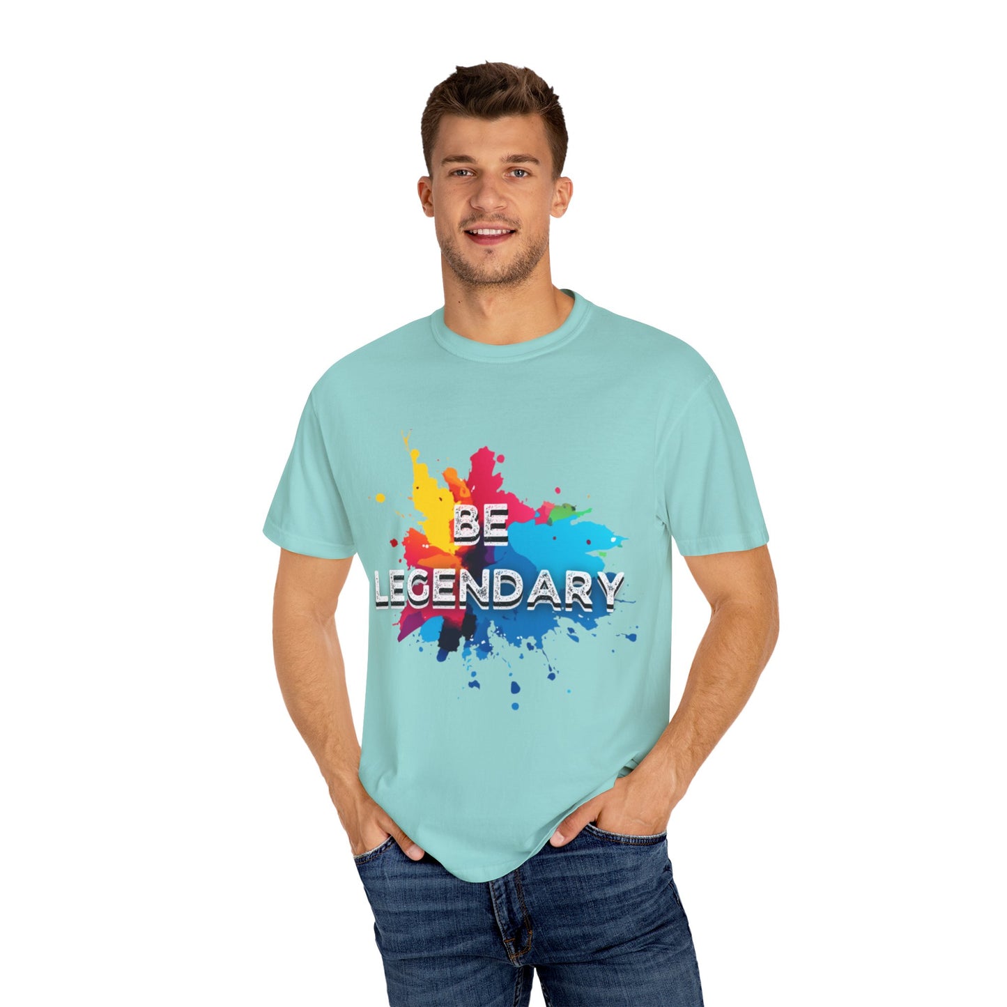 Be Legendary "The Passover" Colorful Inspirational T-Shirt - 'Be Legendary' Print