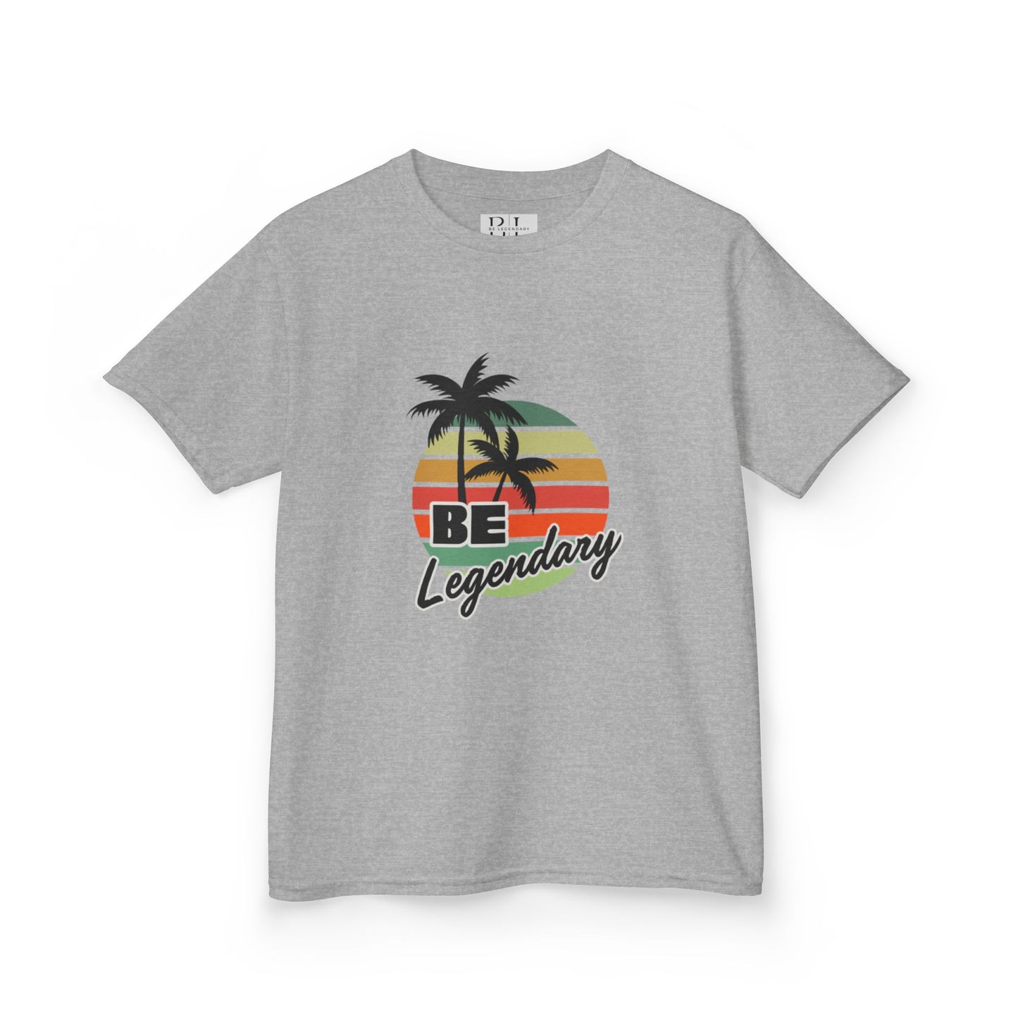 Kids 'Be Legendary' "Palm Sunday" Tee - Fun Summer Vibes for Young Adventurers