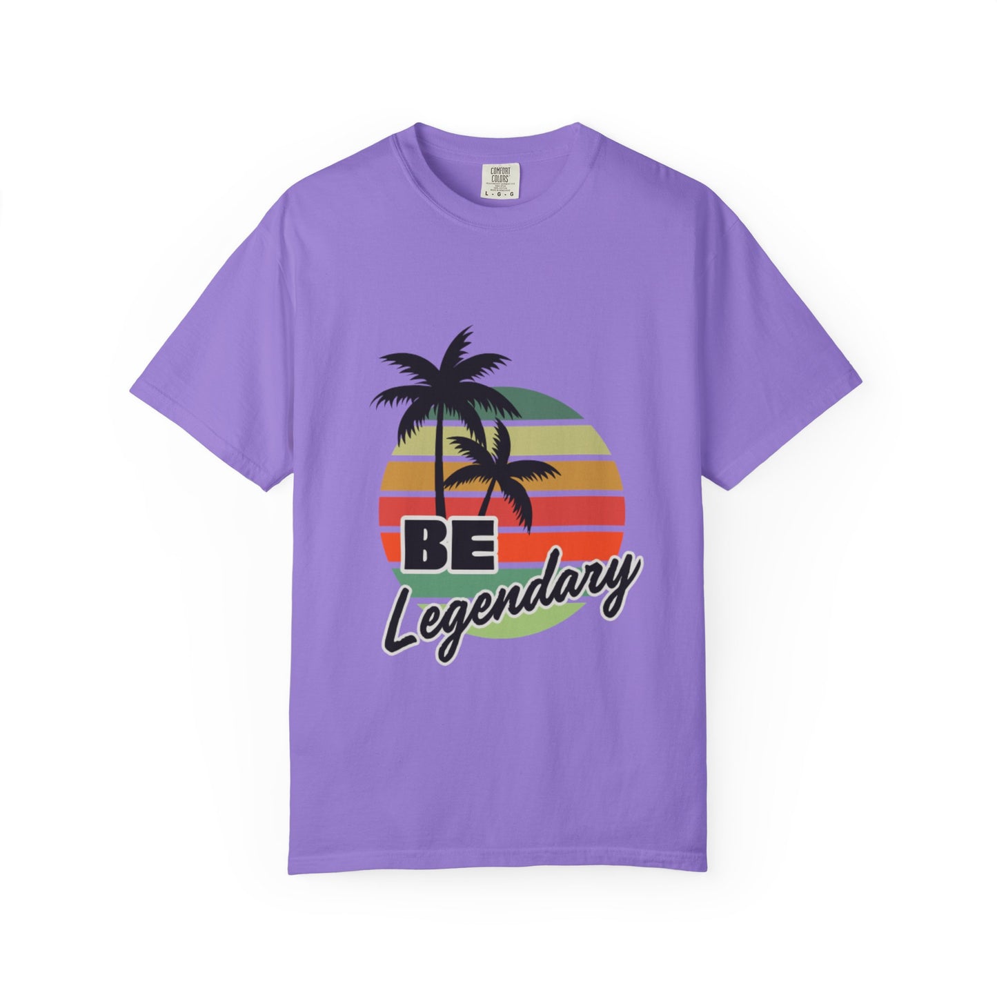 Be Legendary Unisex "Palm Sunday" Garment-Dyed T-Shirt - Perfect for Summer Vibes