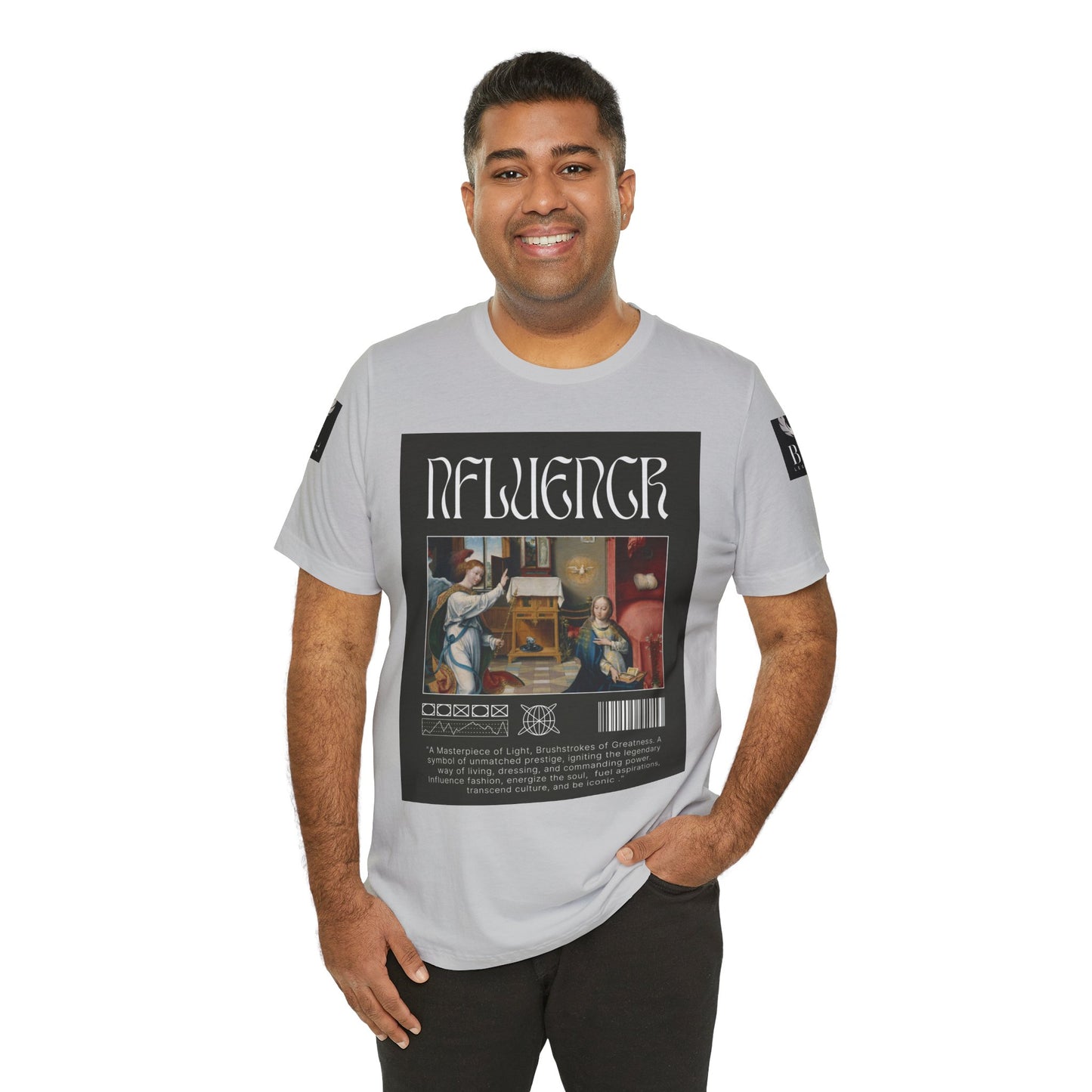 Be Legendary Art-Inspired Unisex Short Sleeve Tee