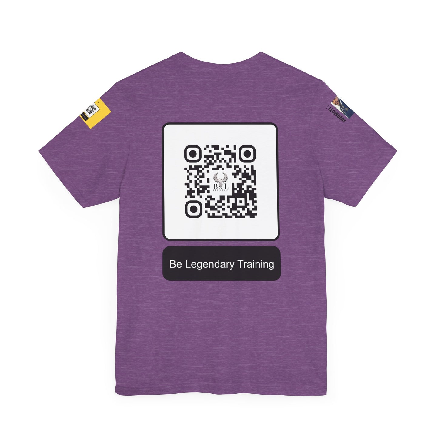 Be Legendary "The Risen" Unisex Jersey Tee - Inspirational Design for Active Lifestyle