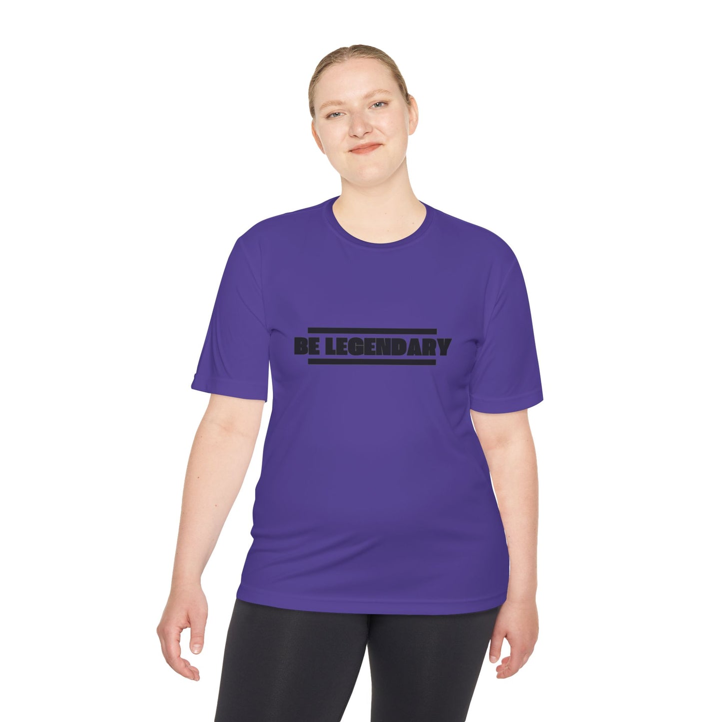 Be Legendary "Game Day" Unisex Moisture Wicking Tee - Perfect for Athletes and Active Lifestyle