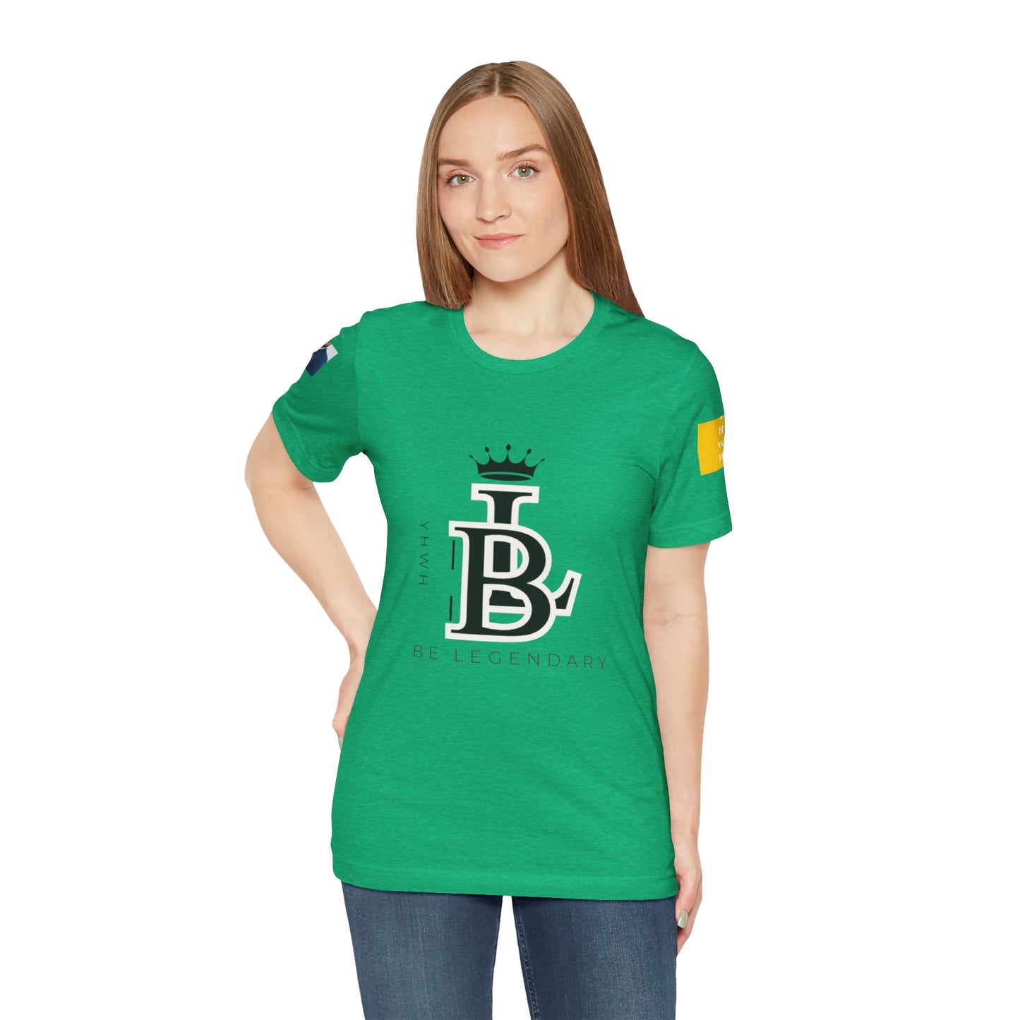 Be Legendary "New Testament" Inspirational Unisex Tee - "Be Legendary" Short Sleeve Shirt