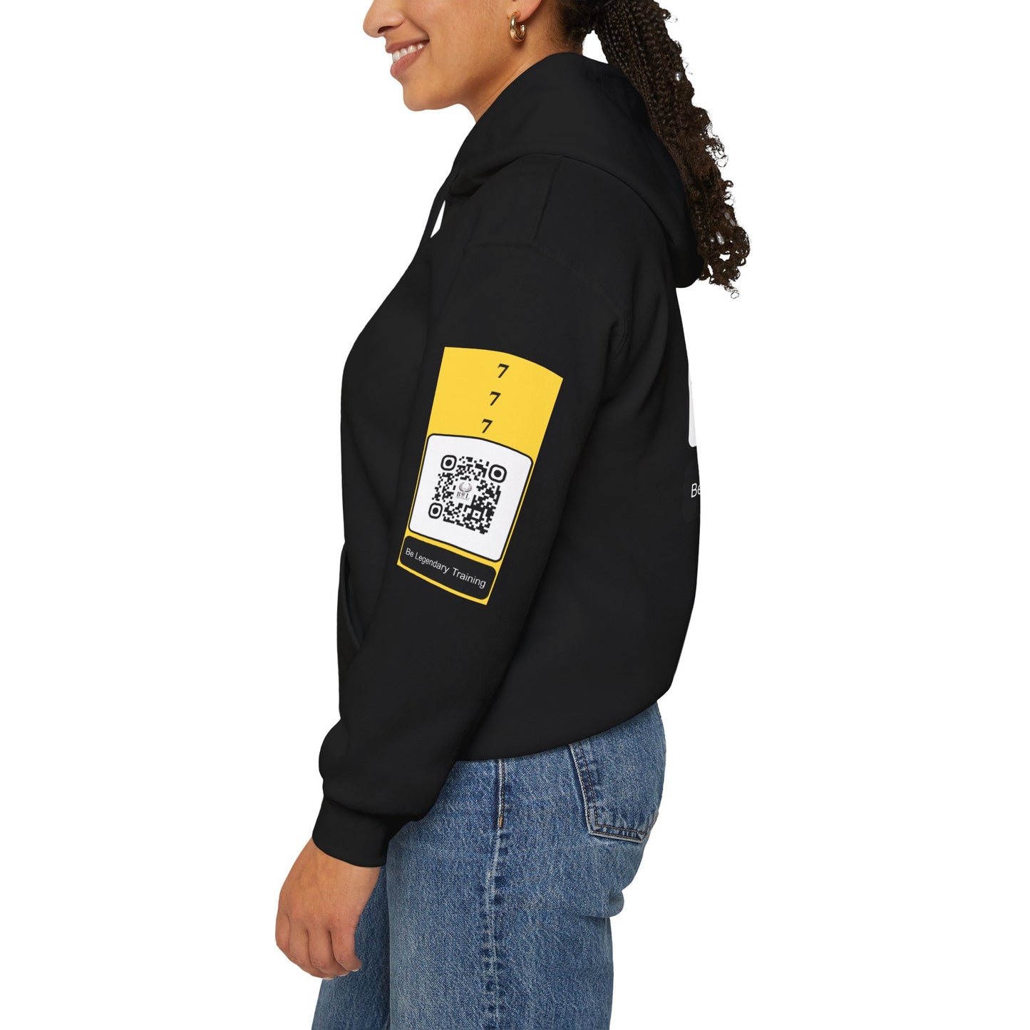 Be Legendary "American Mind State" Grind Hoodie - Unisex Heavy Blend™ Sweatshirt with Motivational Design