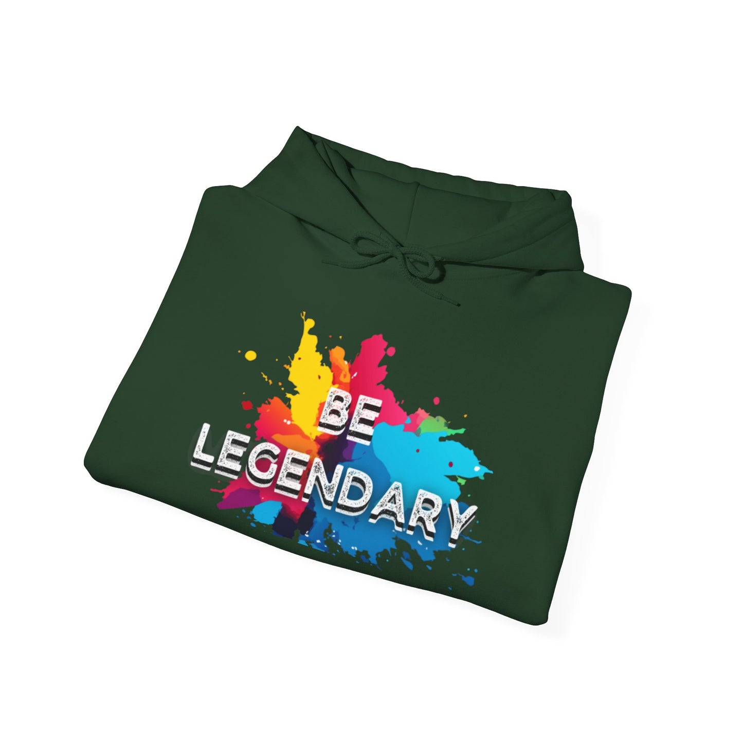 Be Legendary "The Passover" Hooded Sweatshirt - Unisex Heavy Blend with Colorful Splash Design