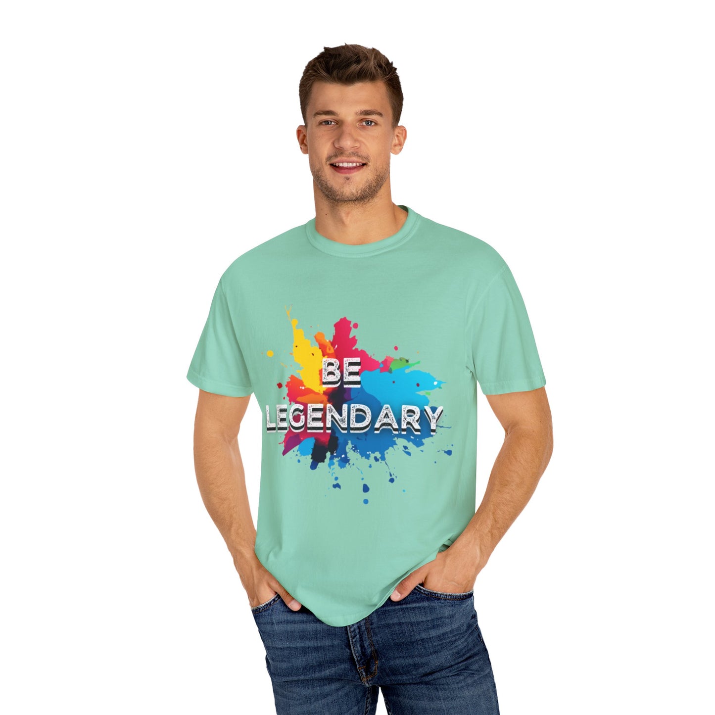 Be Legendary "The Passover" Colorful Inspirational T-Shirt - 'Be Legendary' Print