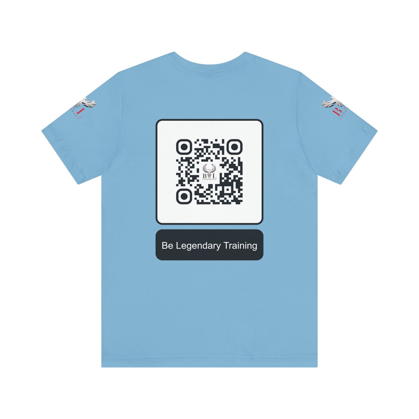 Be Legendary "Nobility" Power Unisex Tee - Inspiring Short Sleeve Shirt with QR Code