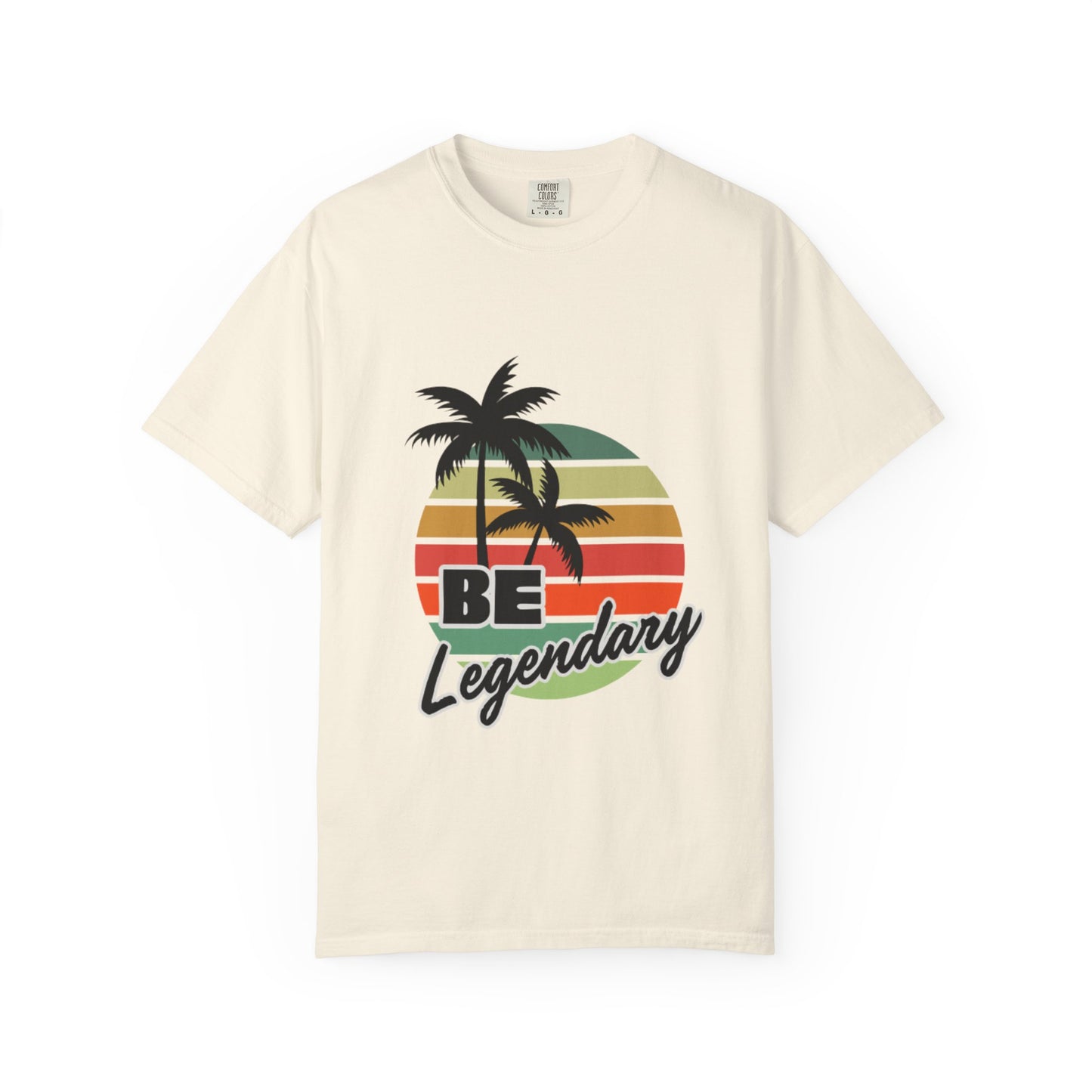 Be Legendary Unisex "Palm Sunday" Garment-Dyed T-Shirt - Perfect for Summer Vibes
