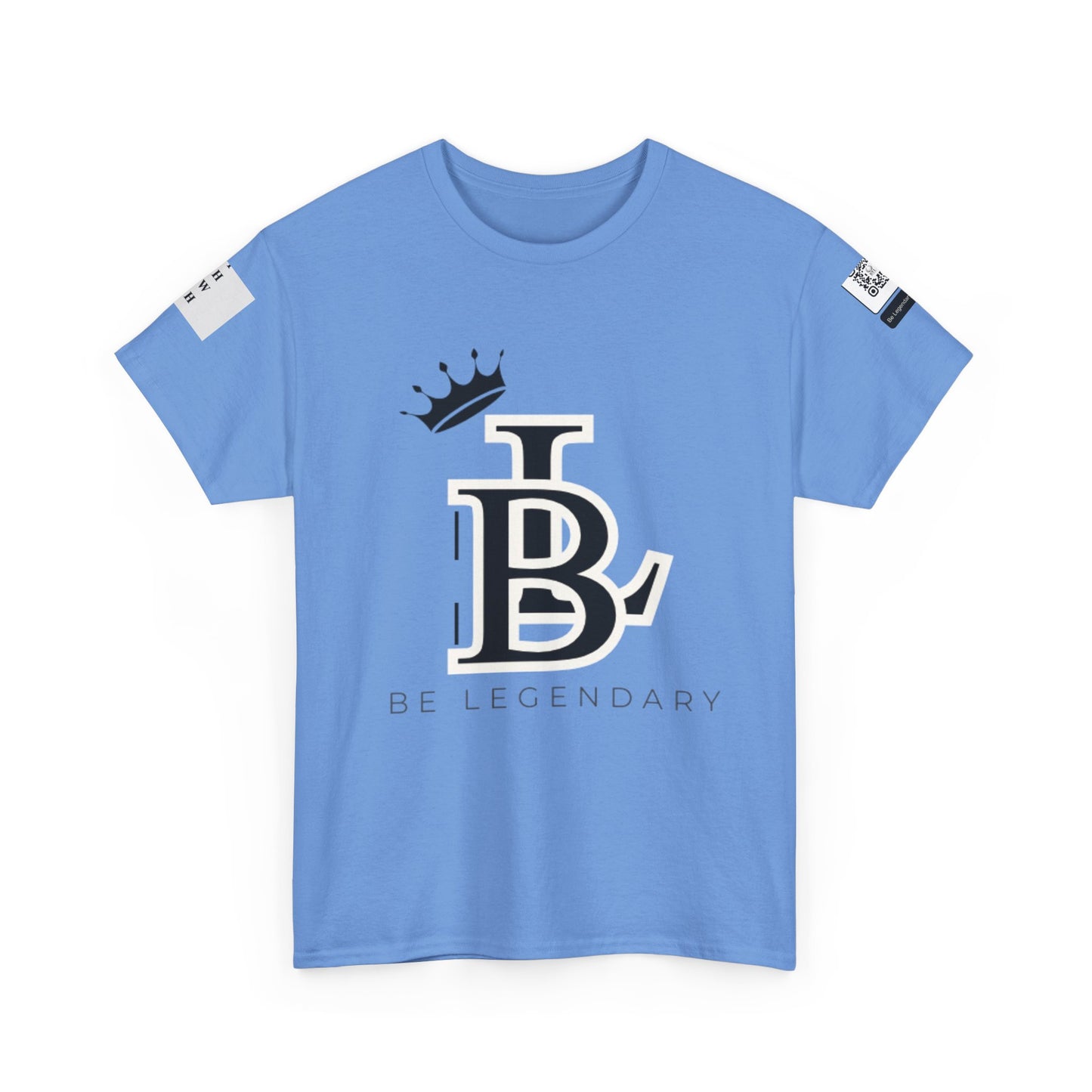 Be Legendary Unisex "King of Kings" Heavy Cotton Tee - Graphic T-Shirt for Inspiration and Motivation