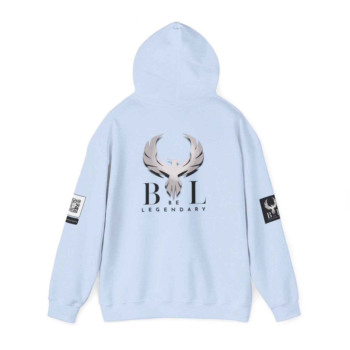 Be Legendary Unisex "The Statement" Heavy Blend Hoodie - Empowering Streetwear for Everyday Style