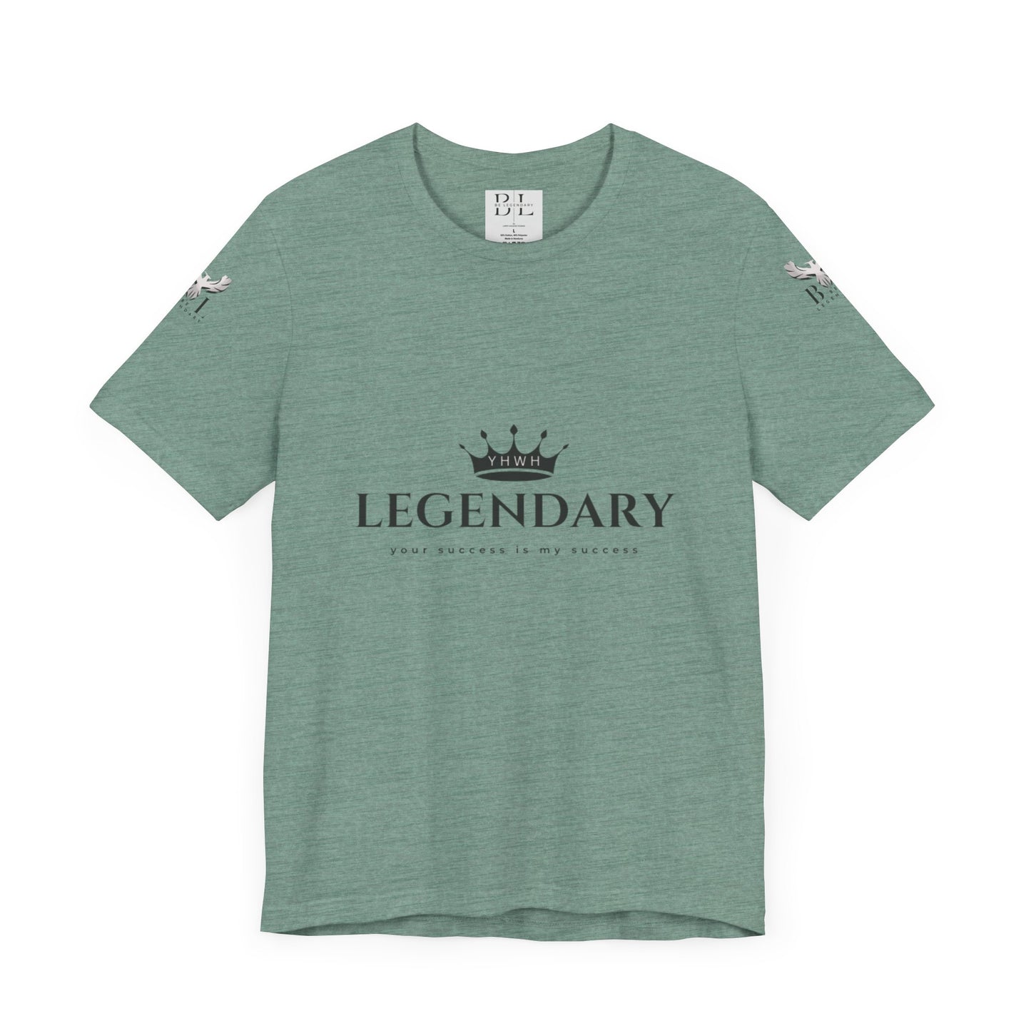 Be Legendary "Prince of Peace" Unisex Jersey Tee - Motivational Shirt for Achievers