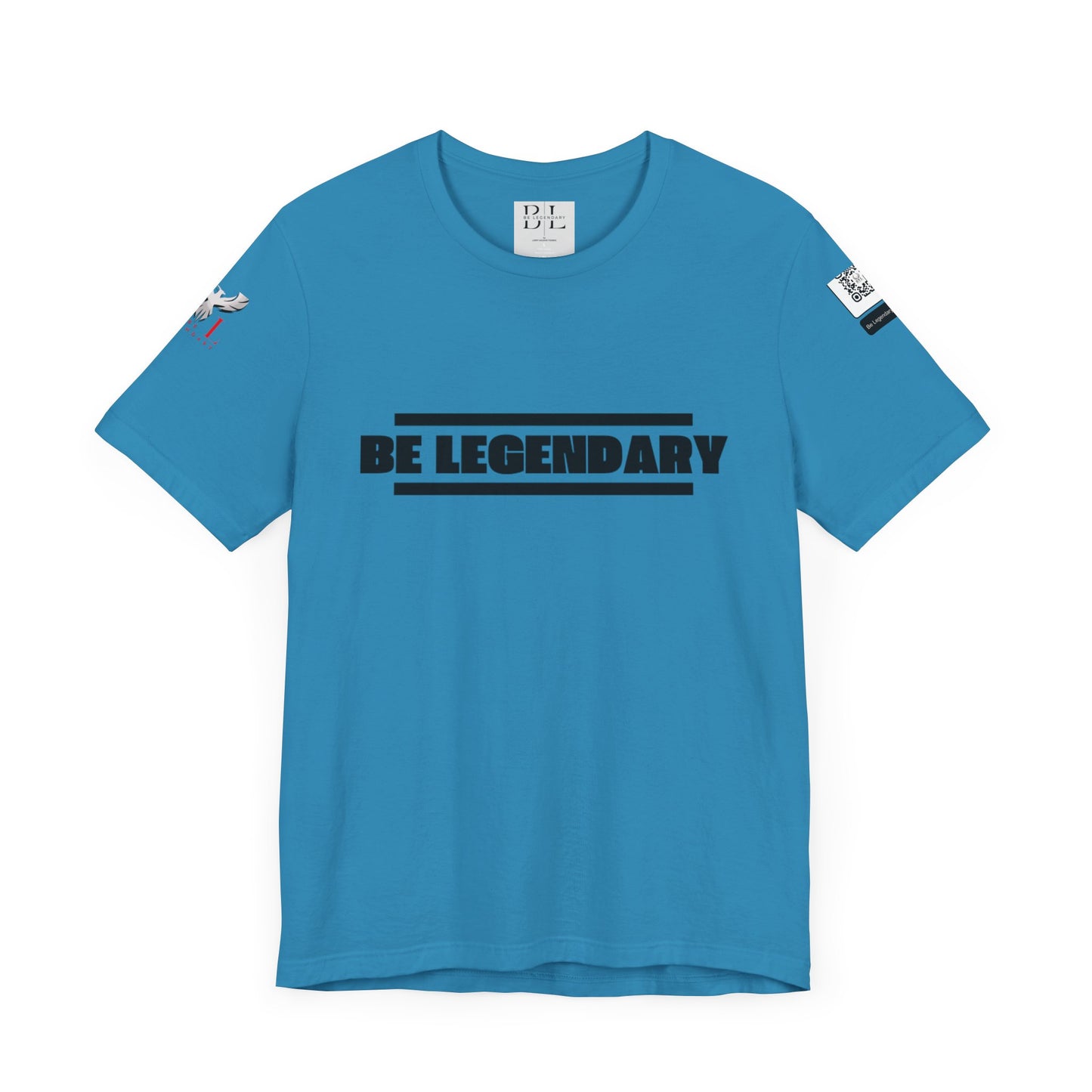BE LEGENDARY "繁盛 幸運" Hanse Kouun Edition. Unisex Short Sleeve Tee, Graphic T-Shirt, Anime Art Apparel, Casual Wear, Gift for Him/Her