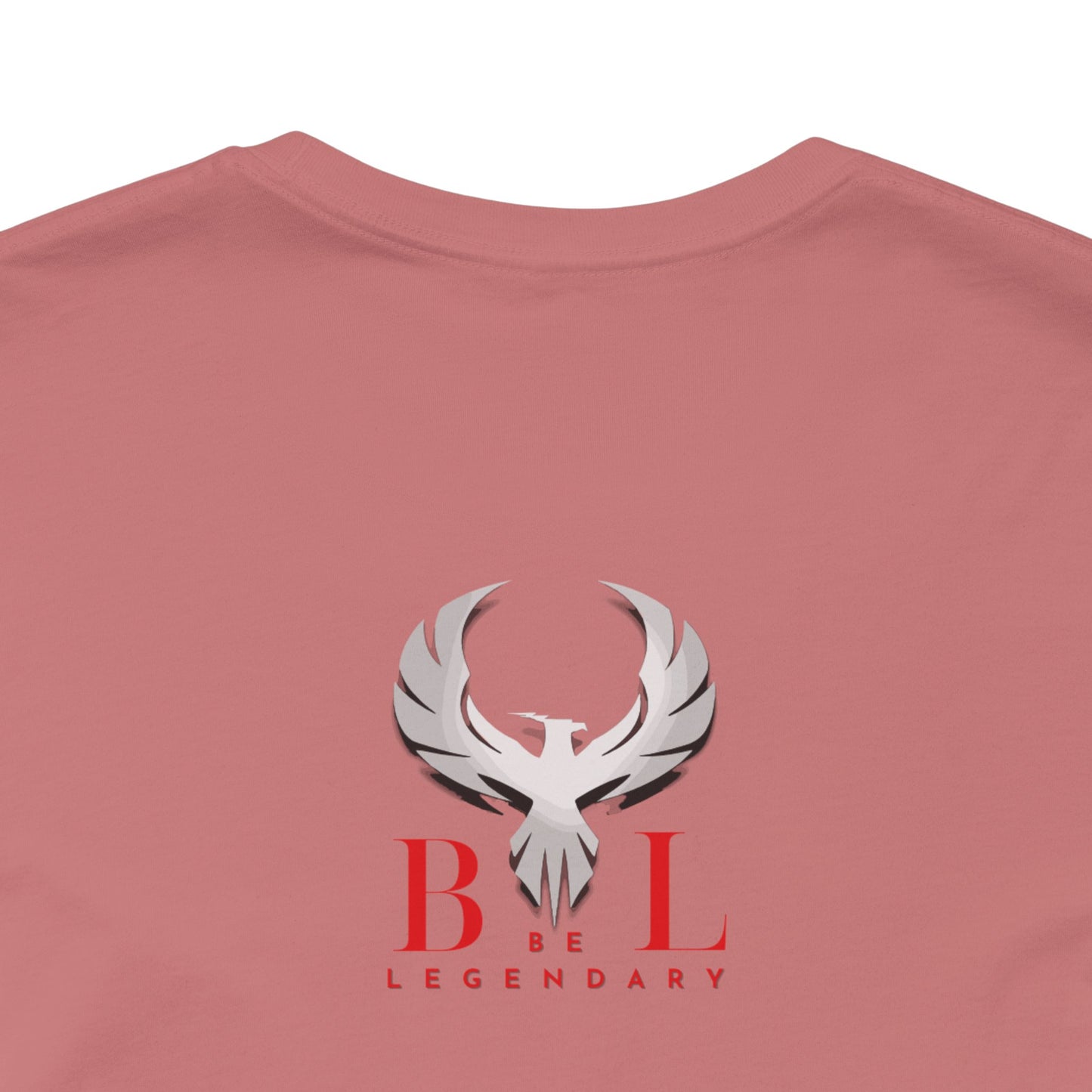 Be Legendary "Never Quit" Unisex Tee - Motivational Short Sleeve Shirt