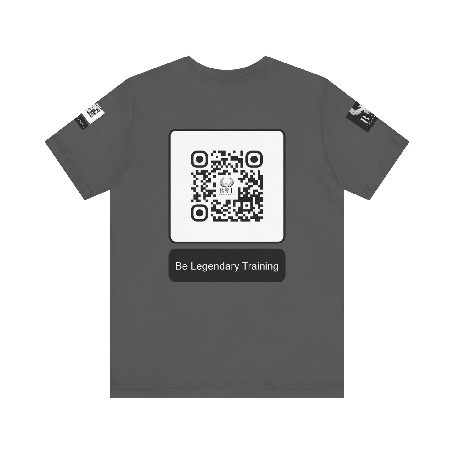 Be Legendary "Heavens View" Vibes Unisex Short Sleeve Tee - Retro Palm Tree Design