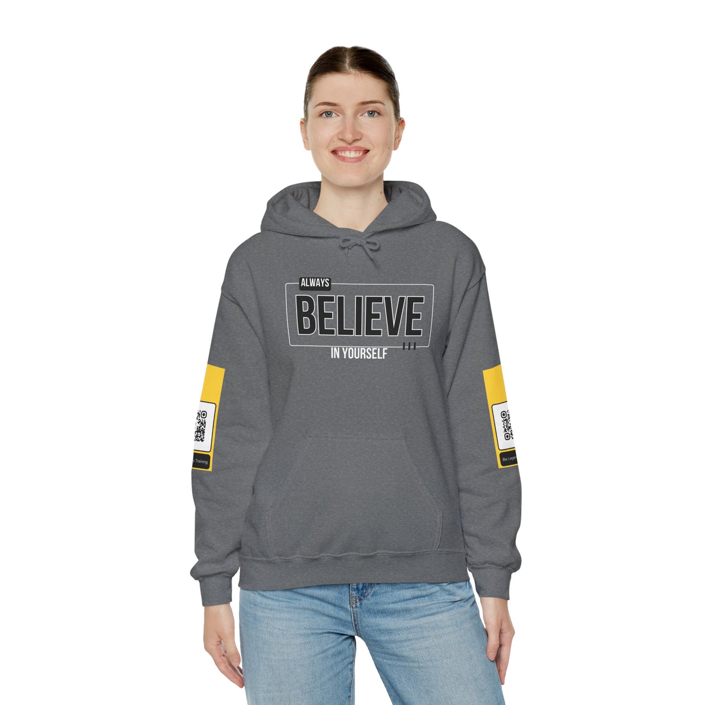 Be Legendary "Mustard Seed" Inspirational Hoodie - Always Believe in Yourself