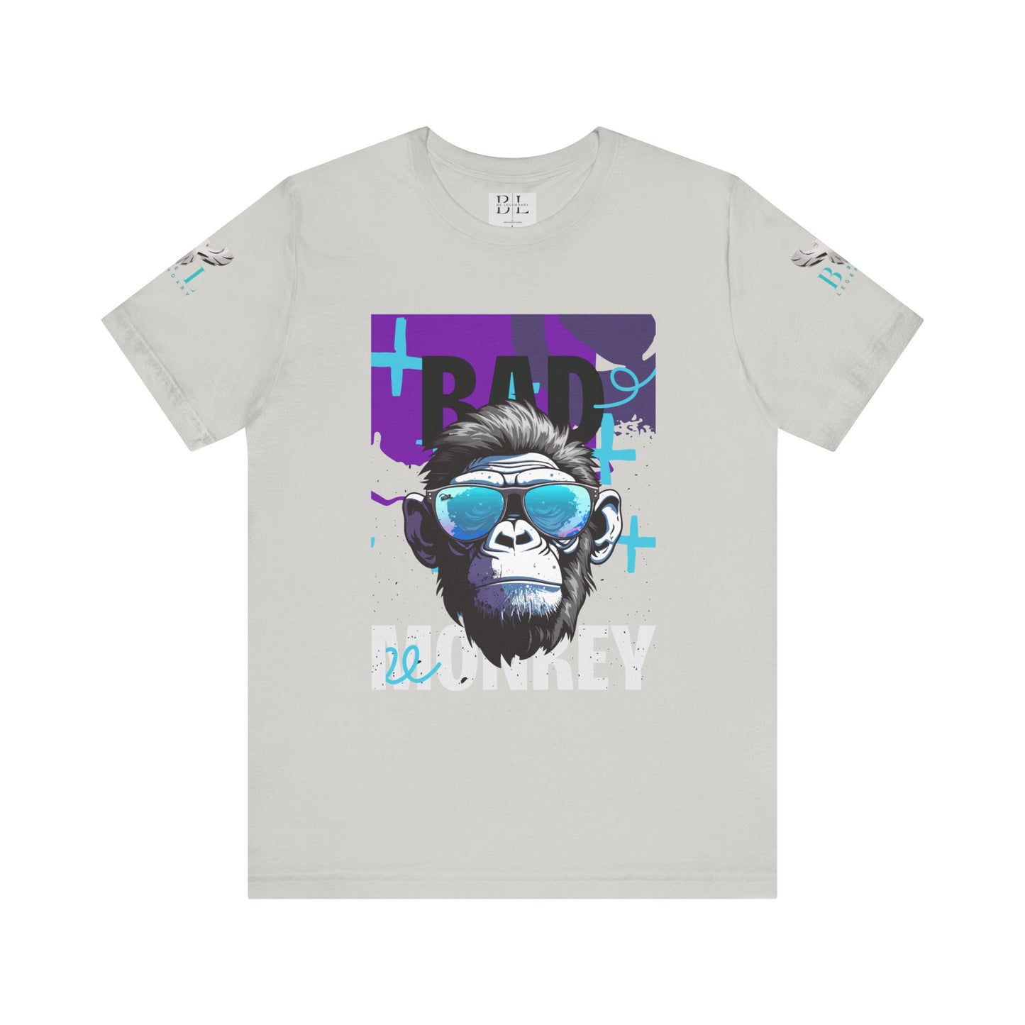 Be Legendary Cool Bad Monkey Tee - Unisex Short Sleeve Graphic Shirt