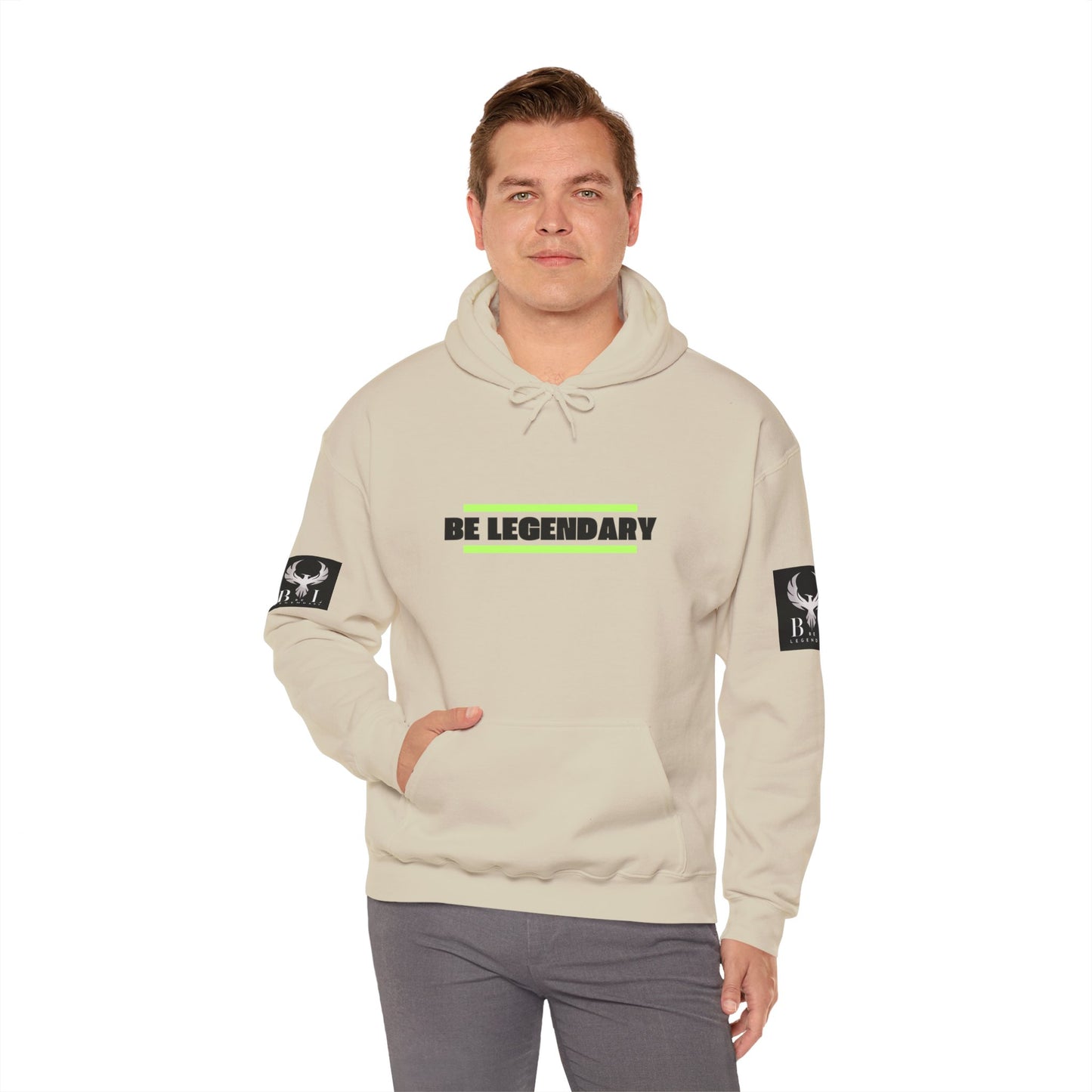 Be Legendary Unisex "PTSO" Hoodie | Motivational Sweatshirt for Active Lifestyles