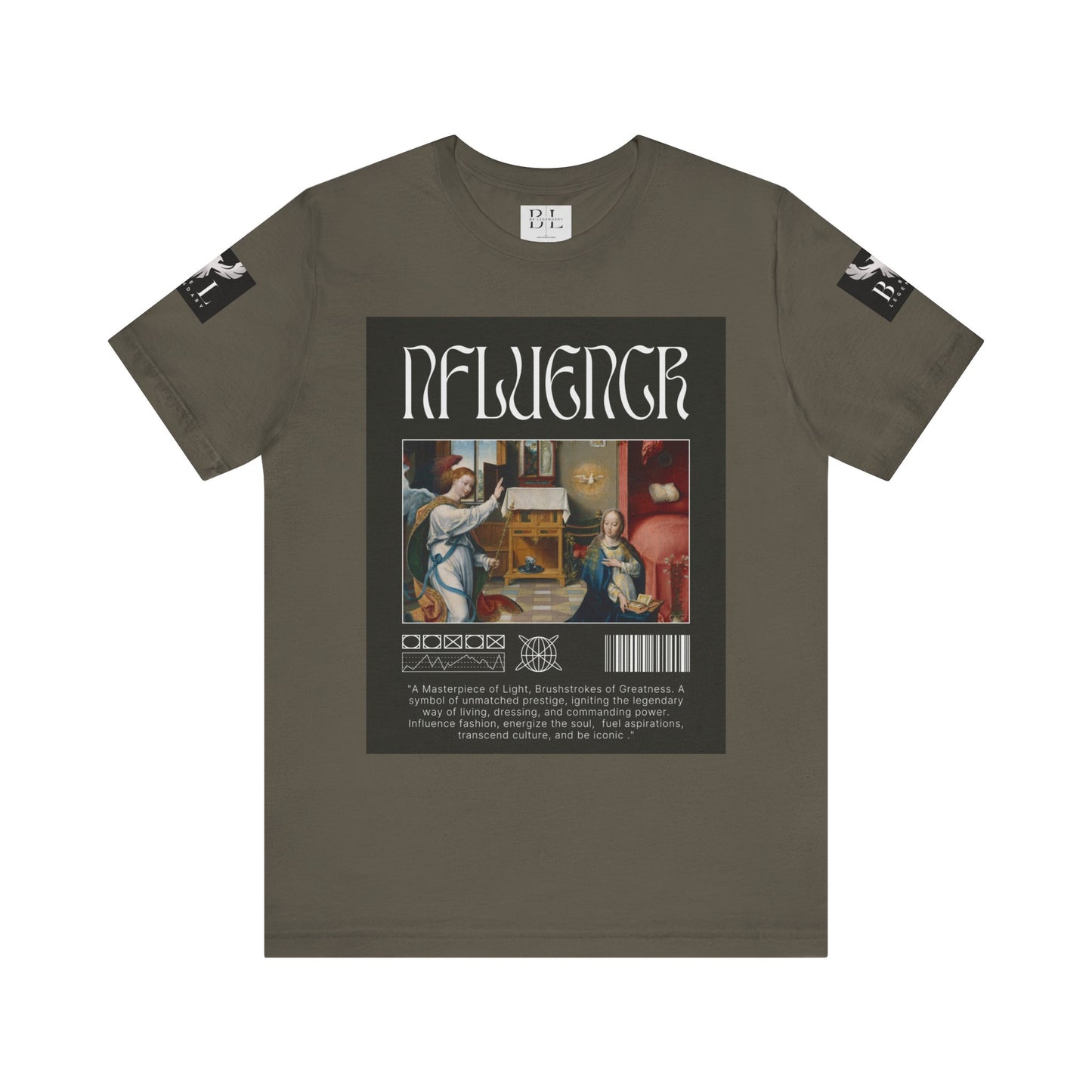 Be Legendary Art-Inspired Unisex Short Sleeve Tee