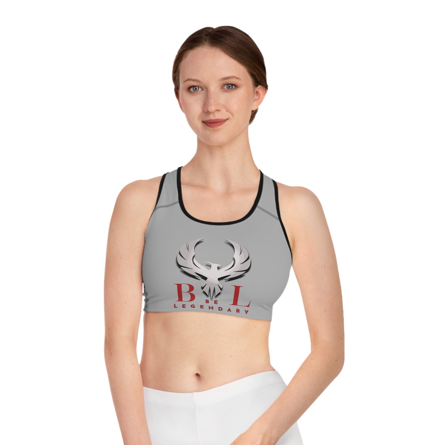 Be Legendary "Ya Ya" Sports Bra for Active Lifestyle | Motivational Workout Gear