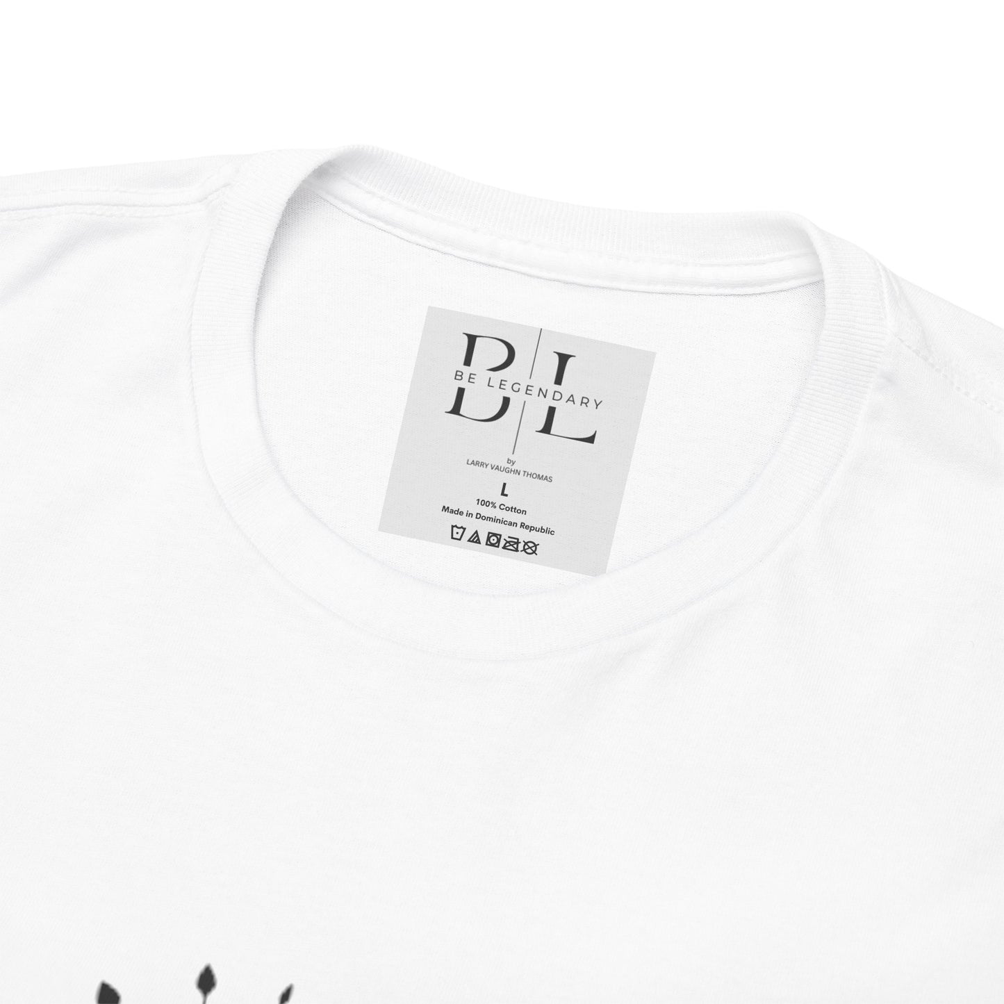 Be Legendary "Second Coming" Unisex Heavy Cotton Tee - Graphic T-Shirt for Inspiration and Motivation