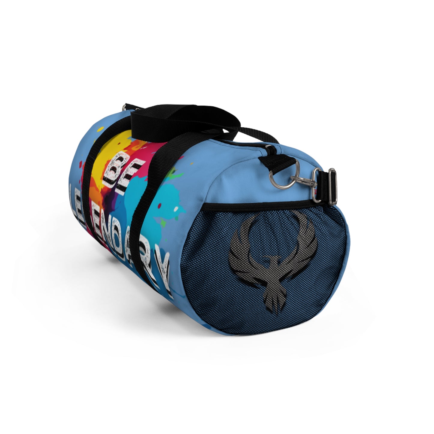 Be Legendary "Code Blue" Colorful Inspirational Duffel Bag - 'Be Legendary'