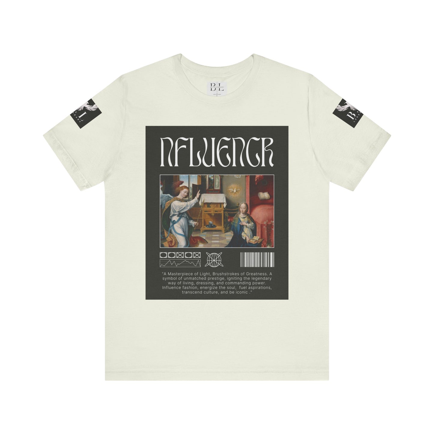 Be Legendary Art-Inspired Unisex Short Sleeve Tee