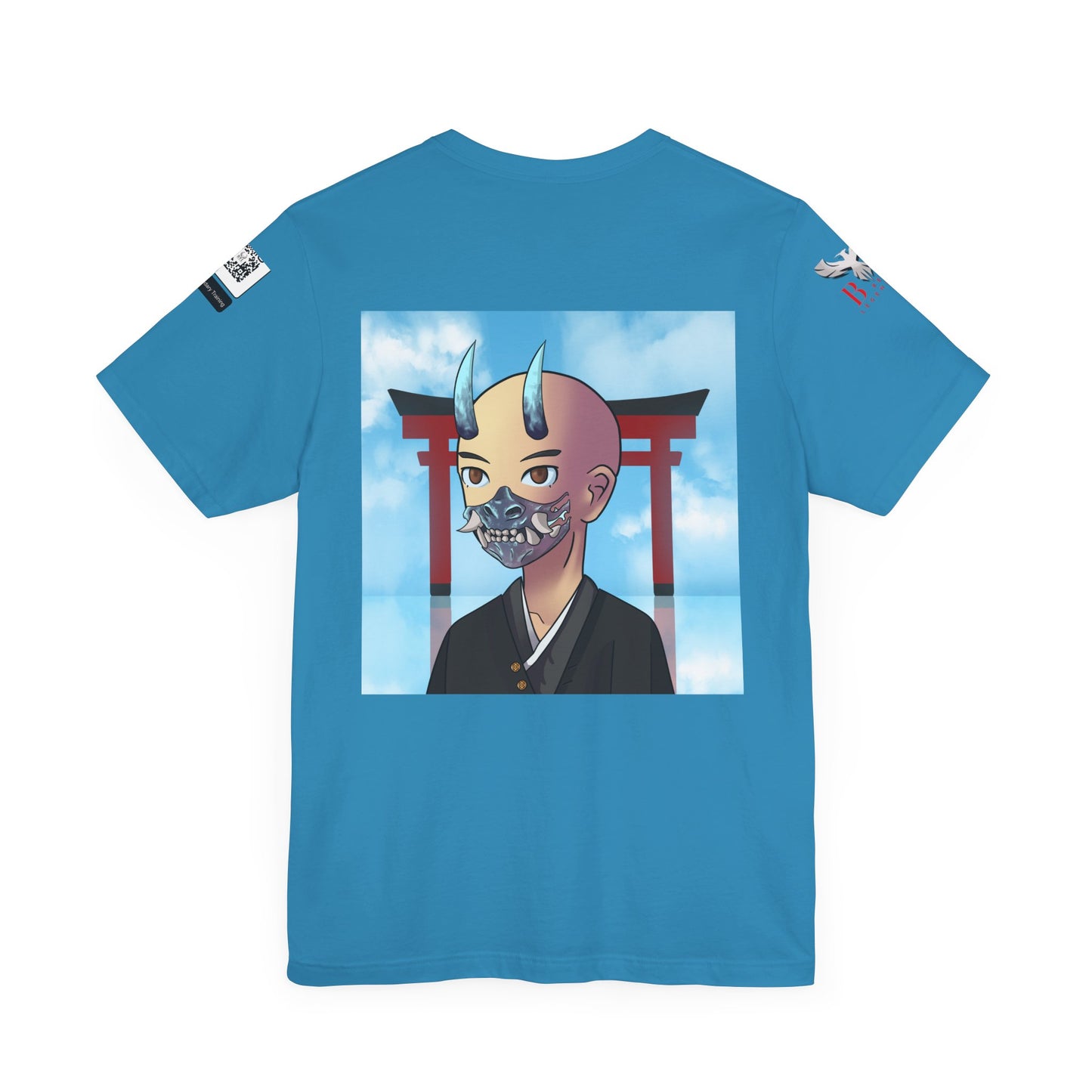 BE LEGENDARY "繁盛 幸運" Hanse Kouun Edition. Unisex Short Sleeve Tee, Graphic T-Shirt, Anime Art Apparel, Casual Wear, Gift for Him/Her
