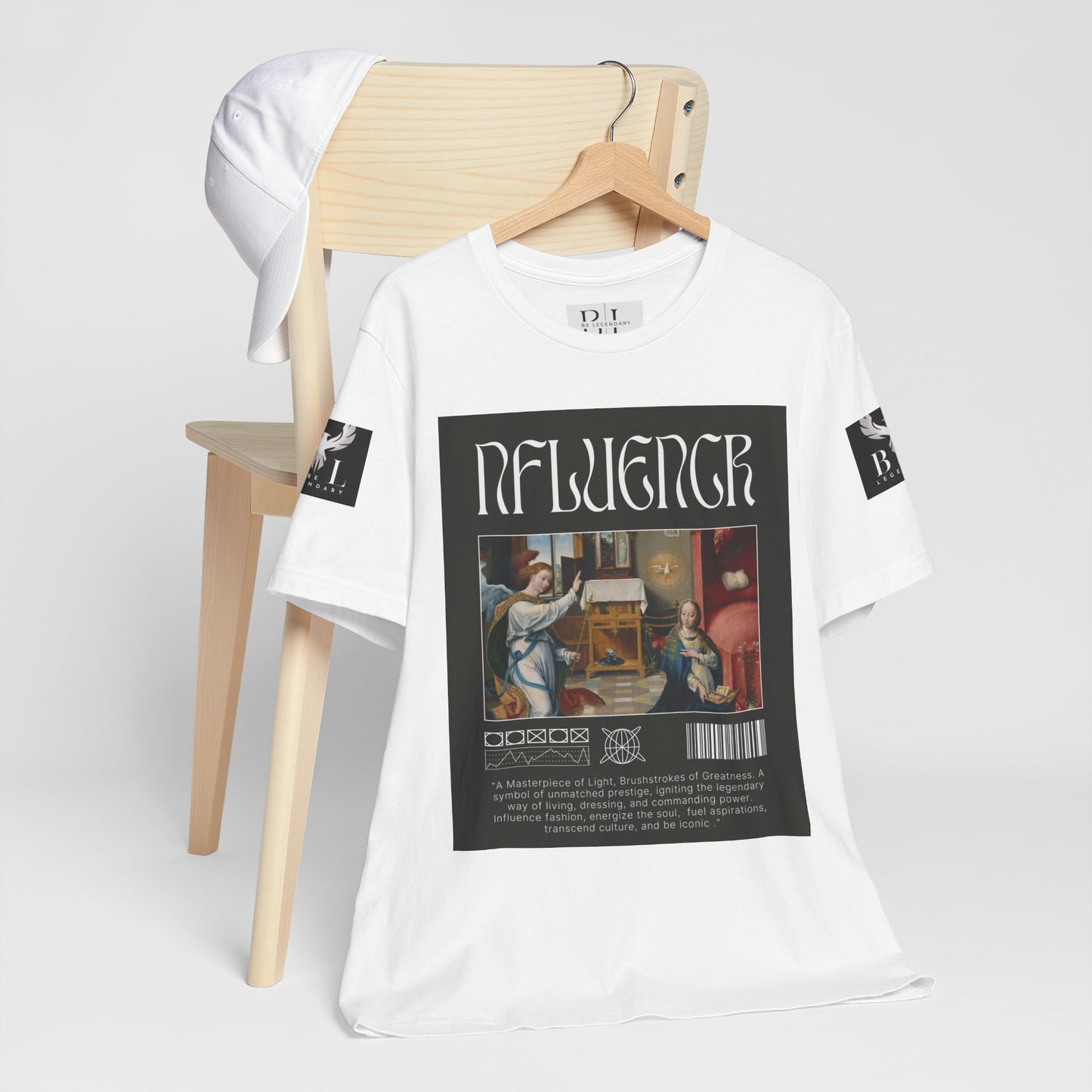 Be Legendary Art-Inspired Unisex Short Sleeve Tee