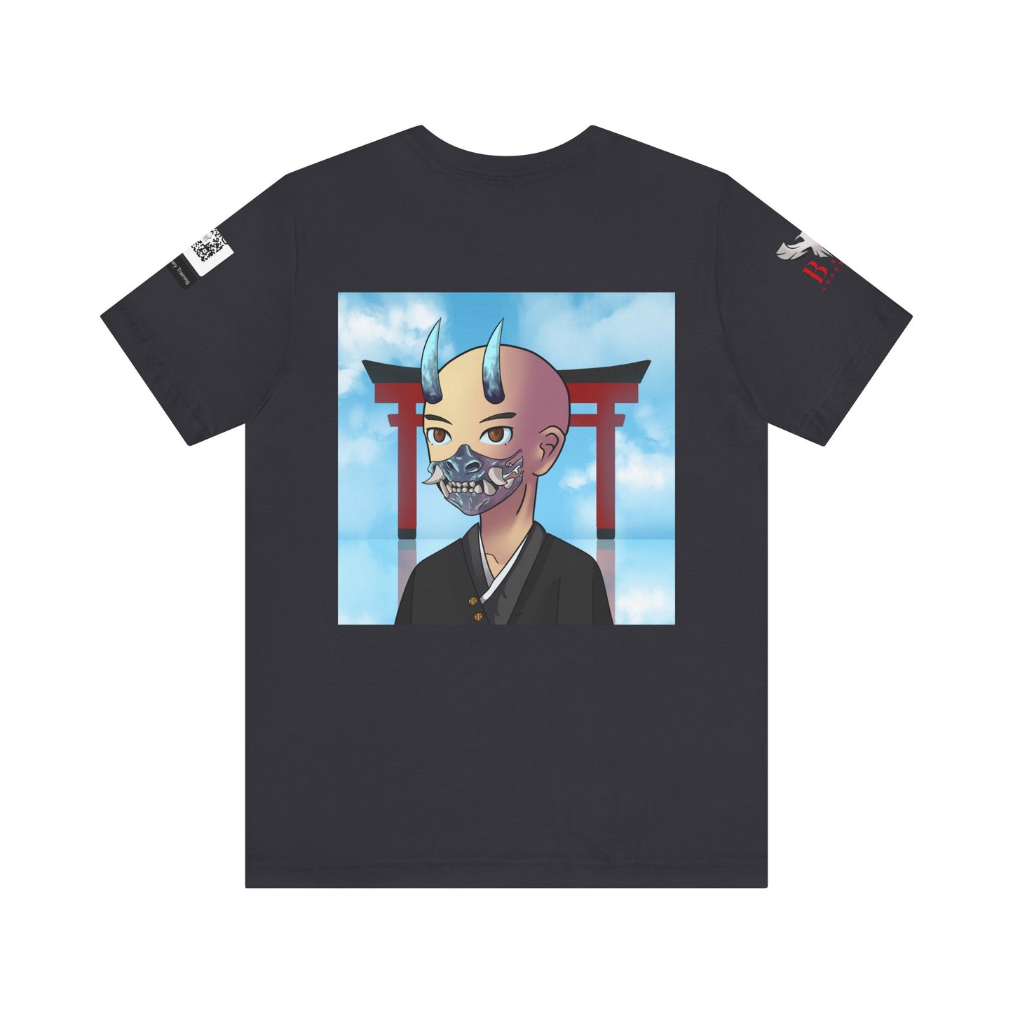 BE LEGENDARY "繁盛 幸運" Hanse Kouun Edition. Unisex Short Sleeve Tee, Graphic T-Shirt, Anime Art Apparel, Casual Wear, Gift for Him/Her