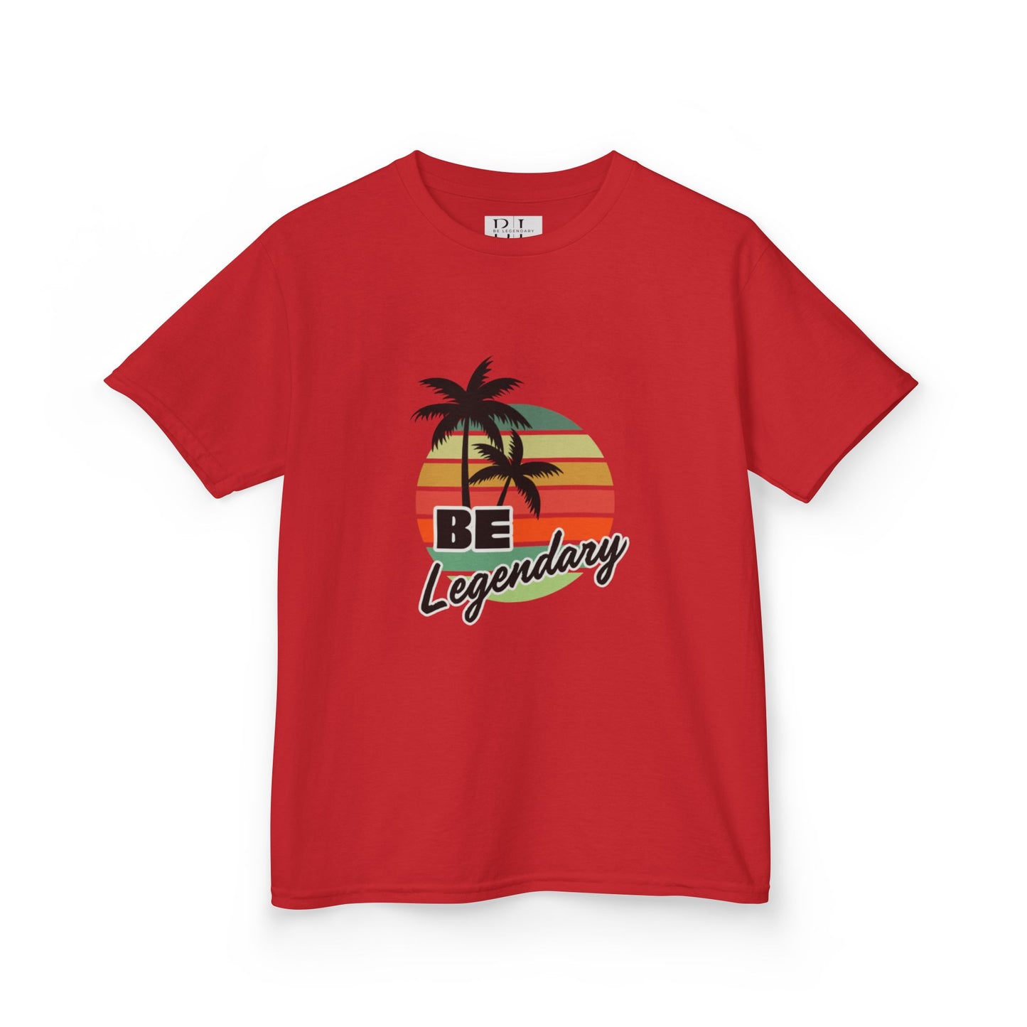 Kids 'Be Legendary' "Palm Sunday" Tee - Fun Summer Vibes for Young Adventurers